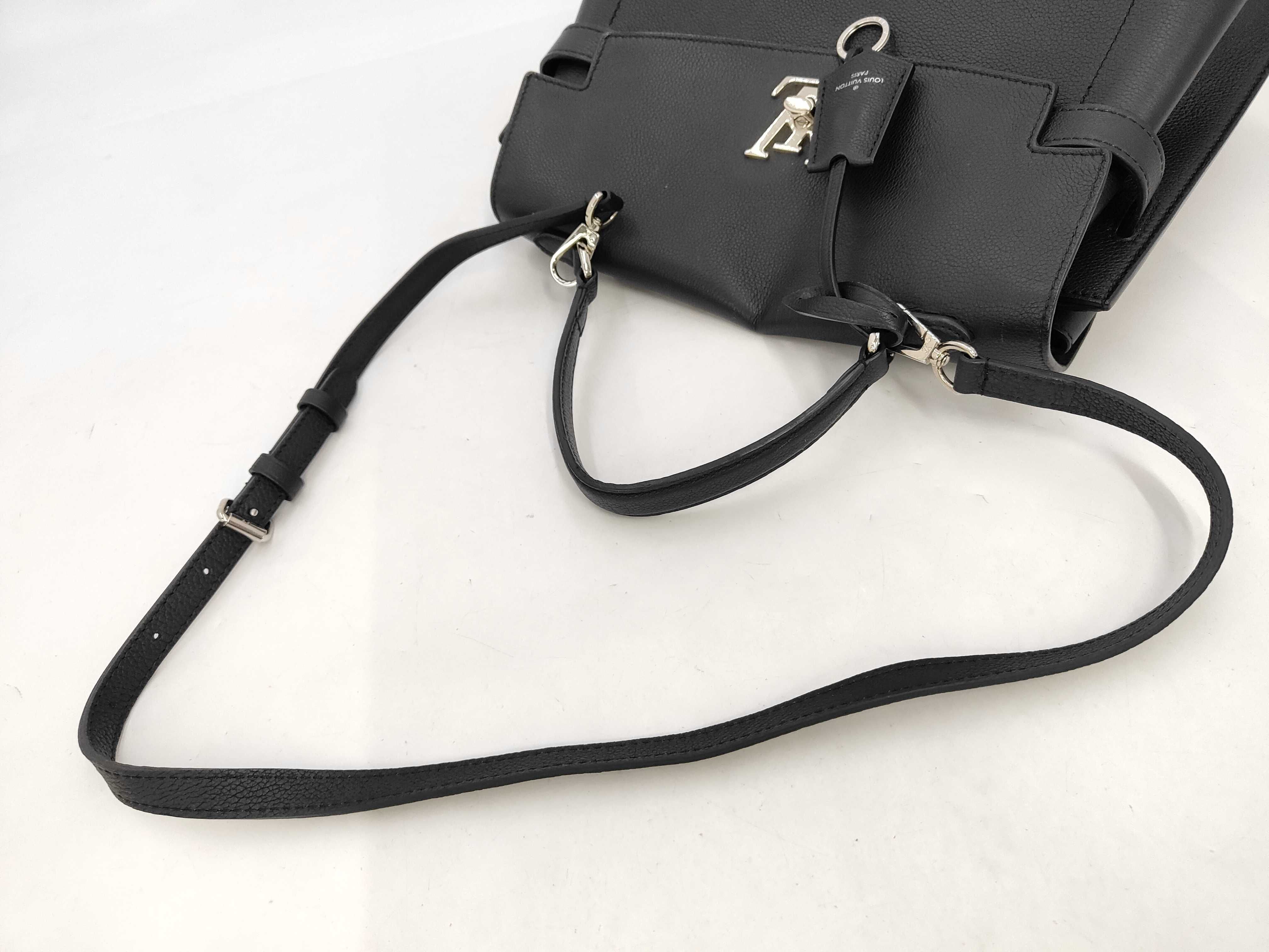 LV Lockme Ever MM Black M51395 DU3198 Dust Bag Shoulder Bag — view 4
