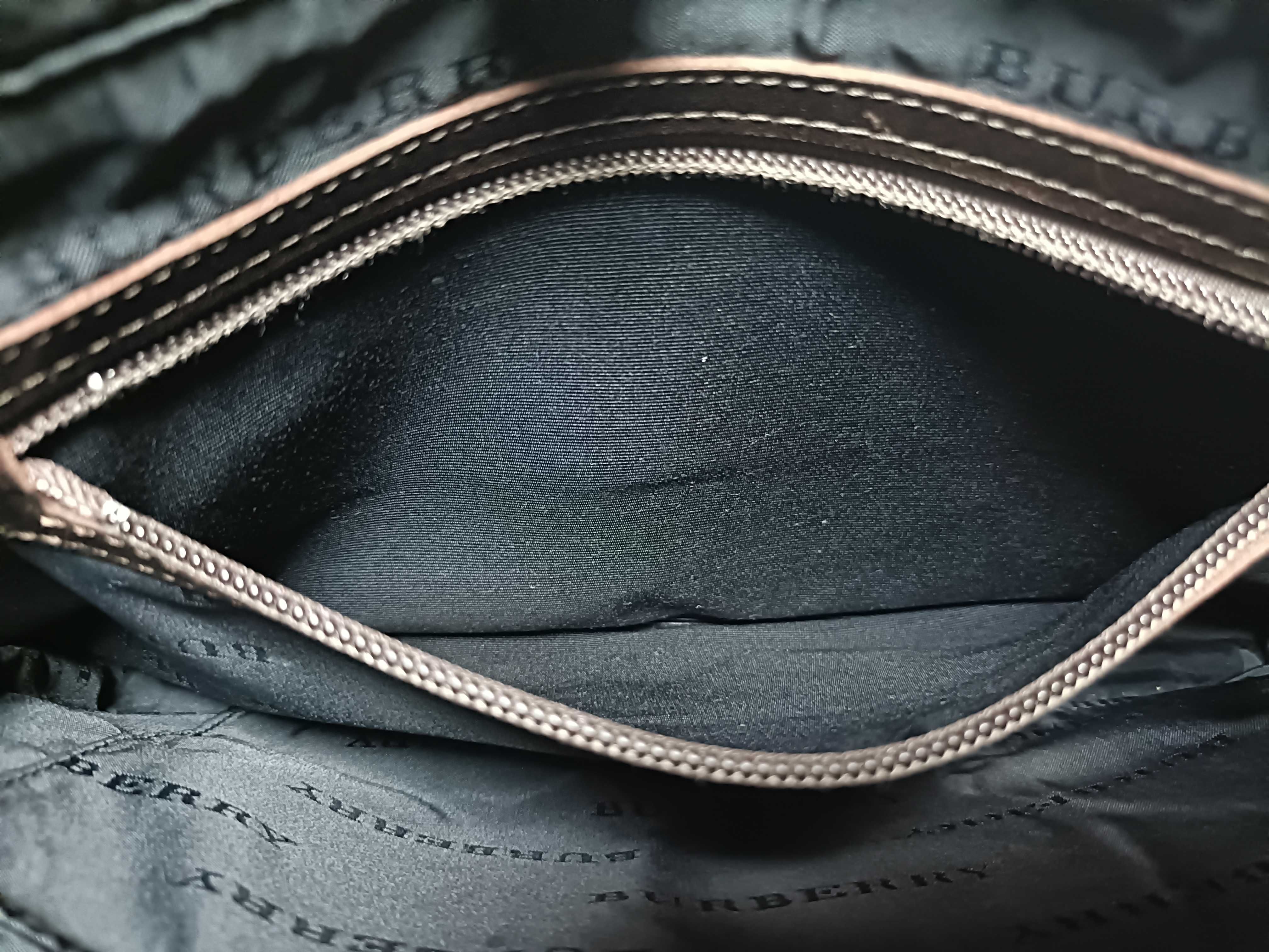 Canvas Leather Shoulder Bag — view 13
