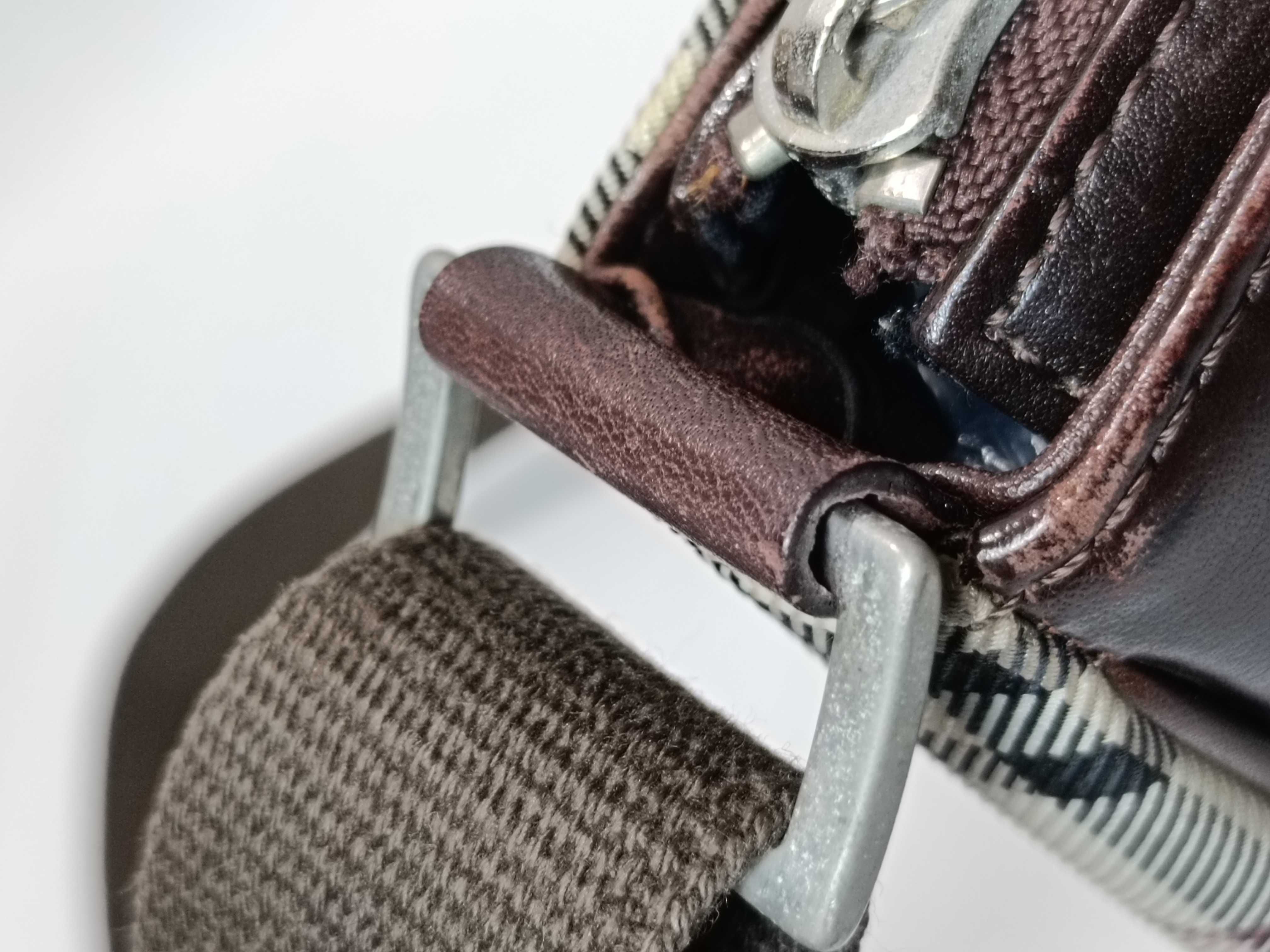 Canvas Leather Shoulder Bag — view 5