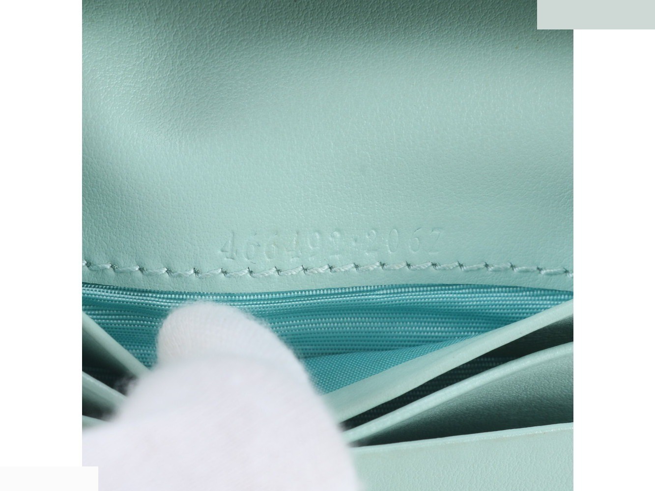 GG Marmont Pastel Multicolor 466492 Leather Bi-fold Wallet — view 9