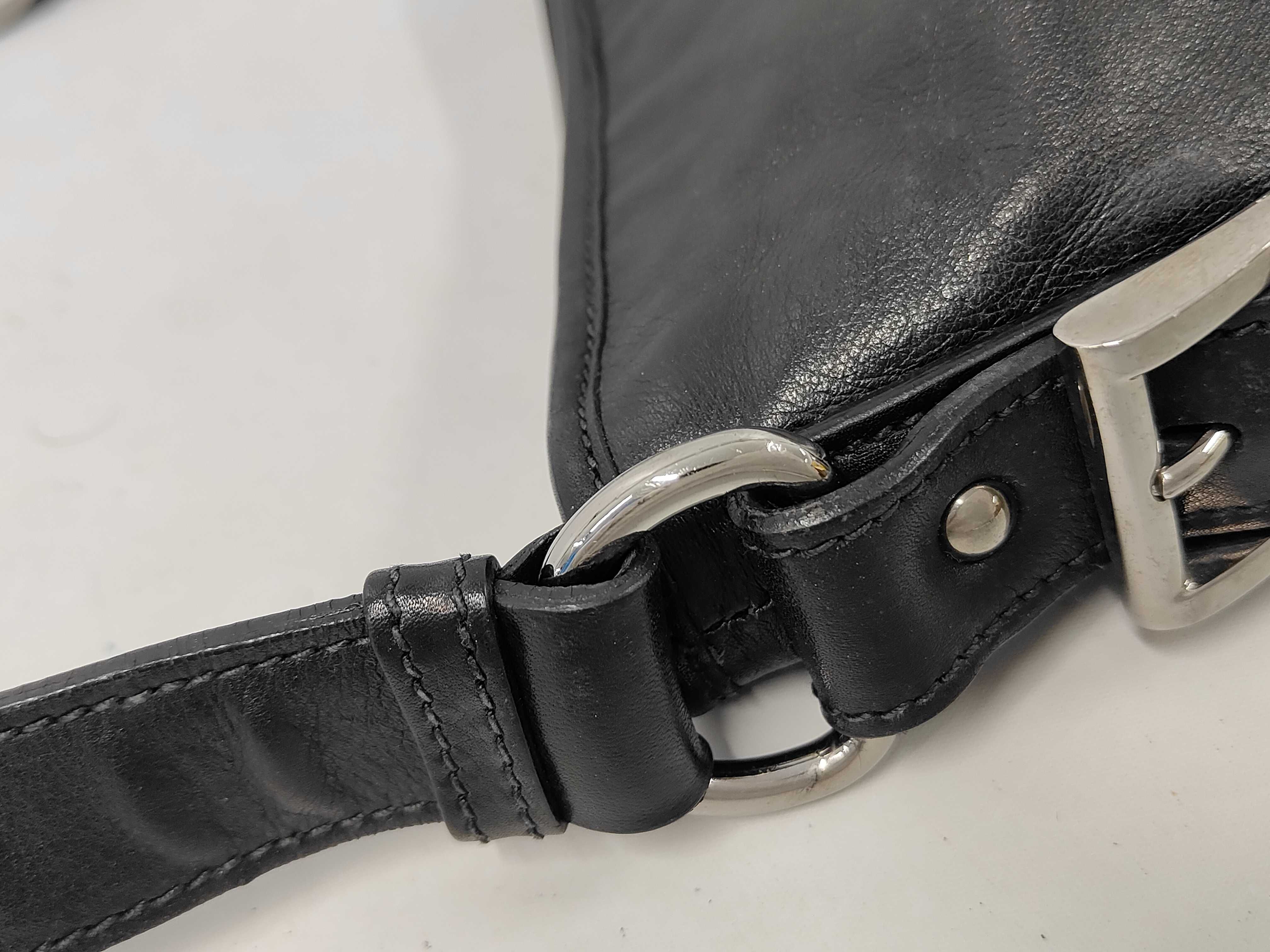 Shoulder Bag / Leather / Black — view 6