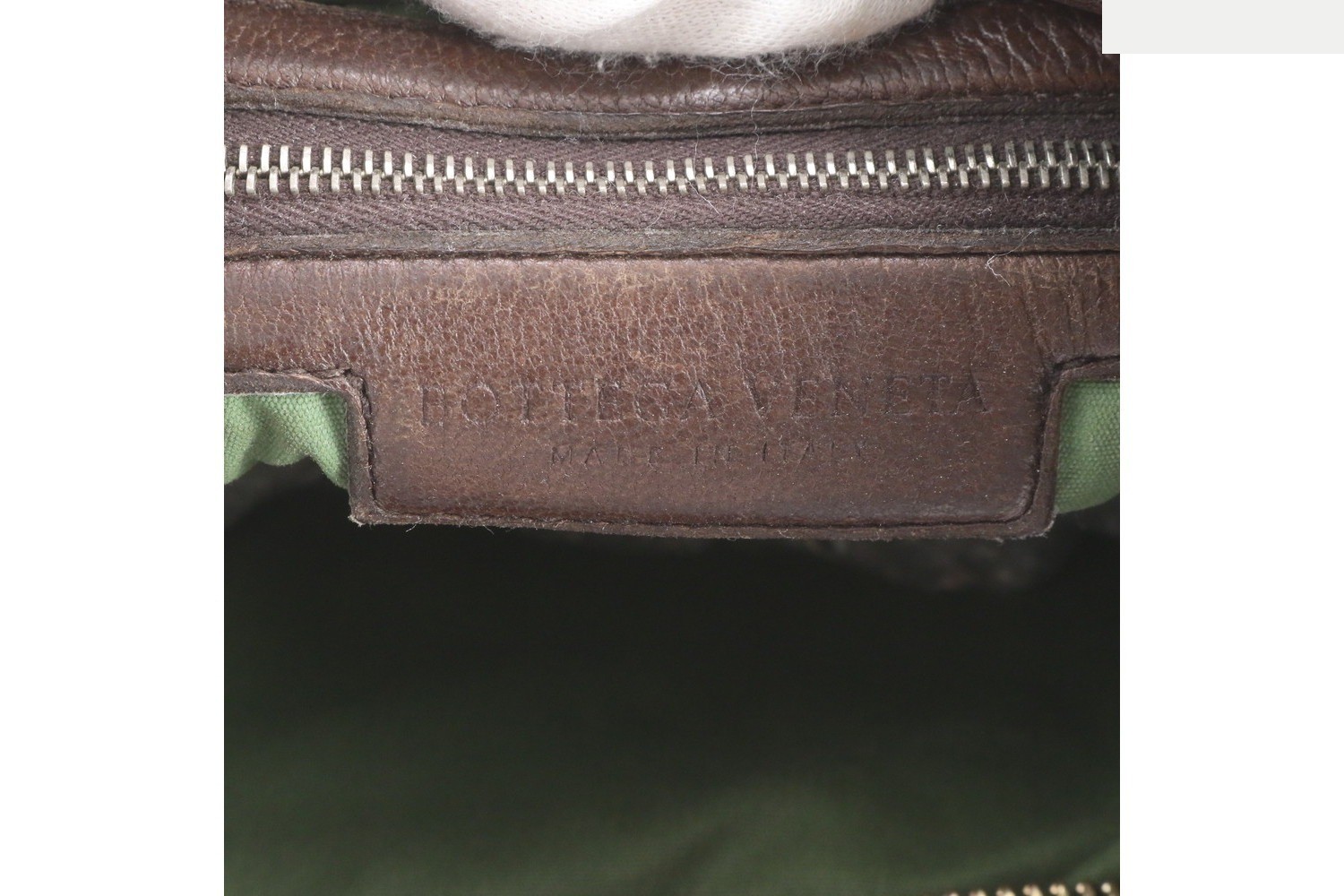 Intrecciato woven leather shoulder bag — view 8