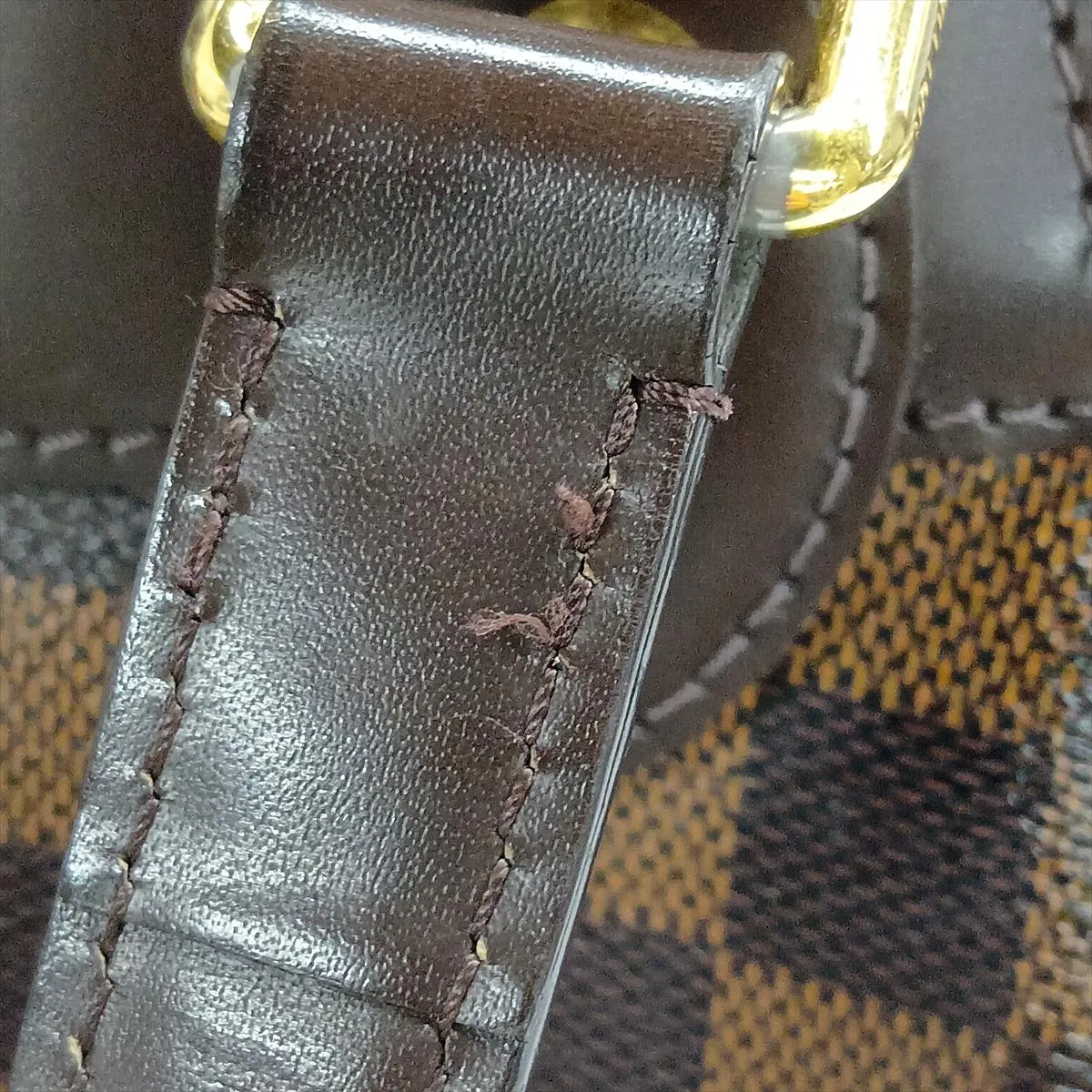 Damier Verona PM N41117 DU0142 Brown — view 10