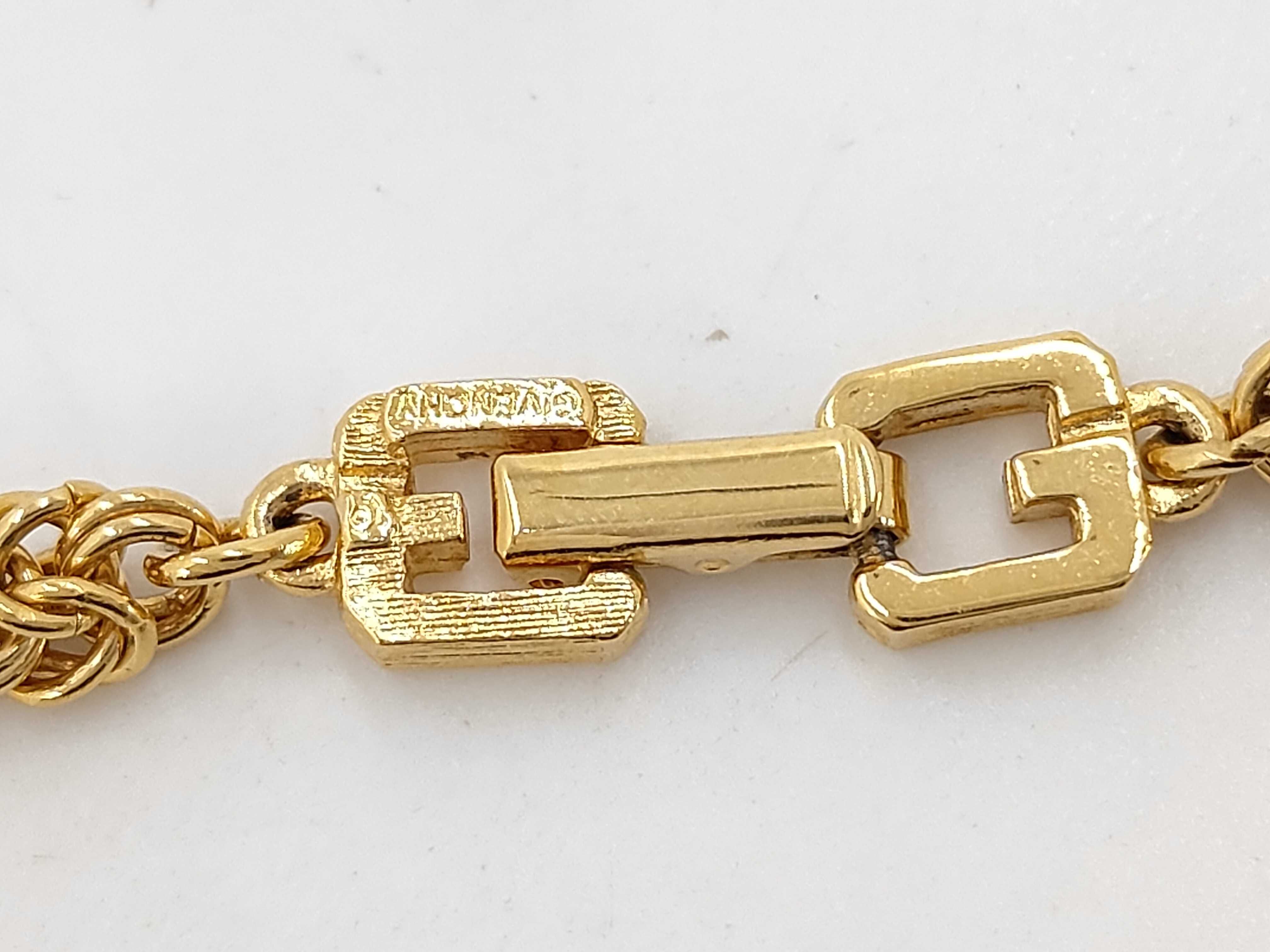 G-logo gold necklace — view 5