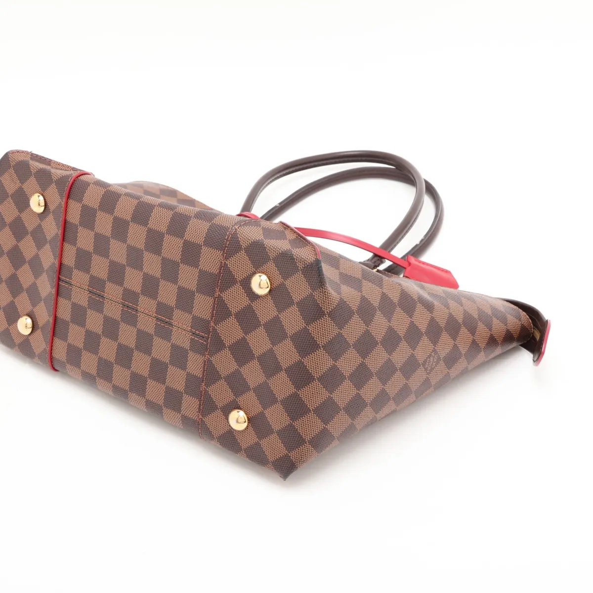Damier Caissa Tote MM N41548 FL5115 Brown — view 3