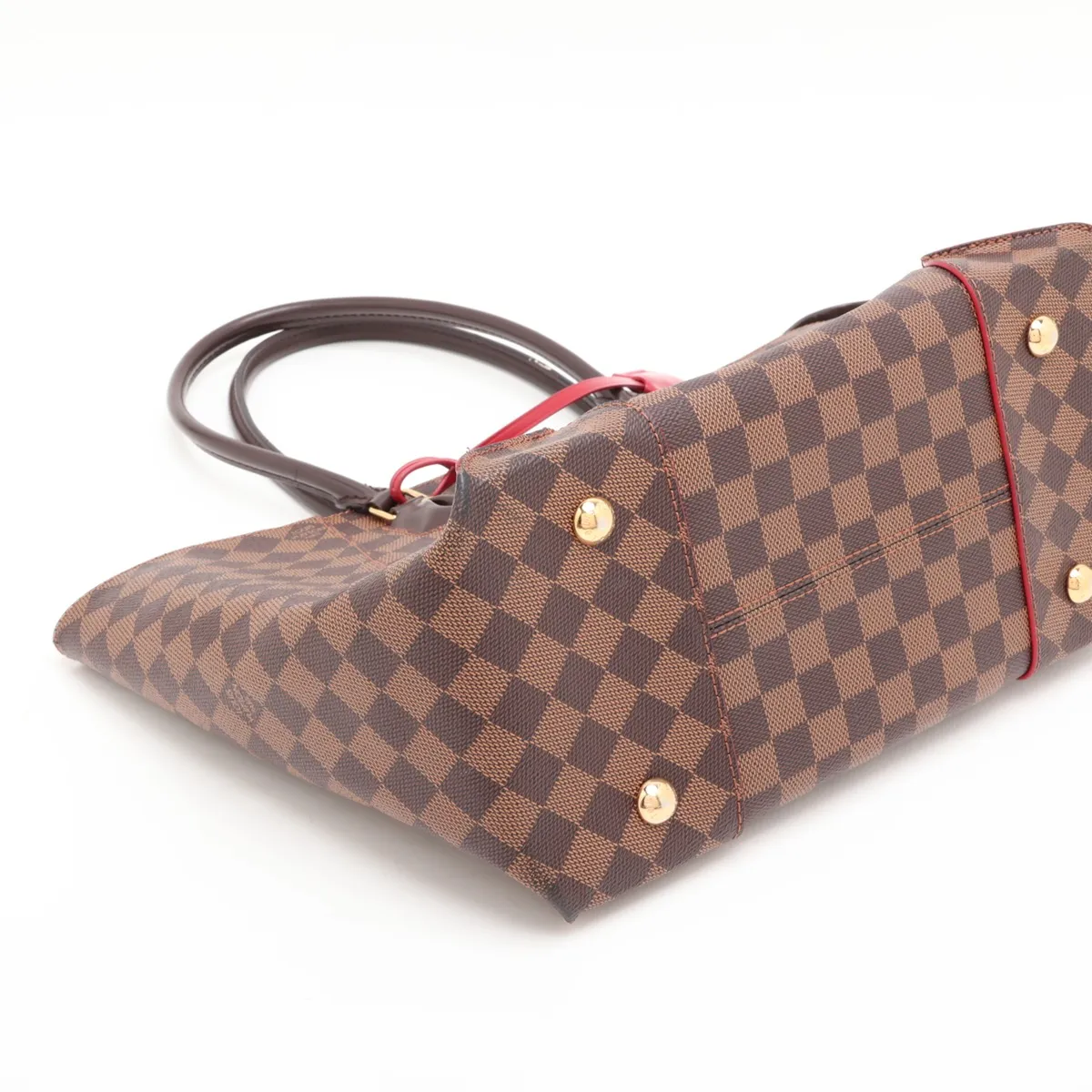 Damier Caissa Tote MM N41548 FL5115 Brown — view 4