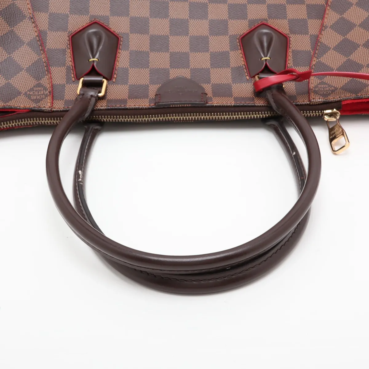 Damier Caissa Tote MM N41548 FL5115 Brown — view 5