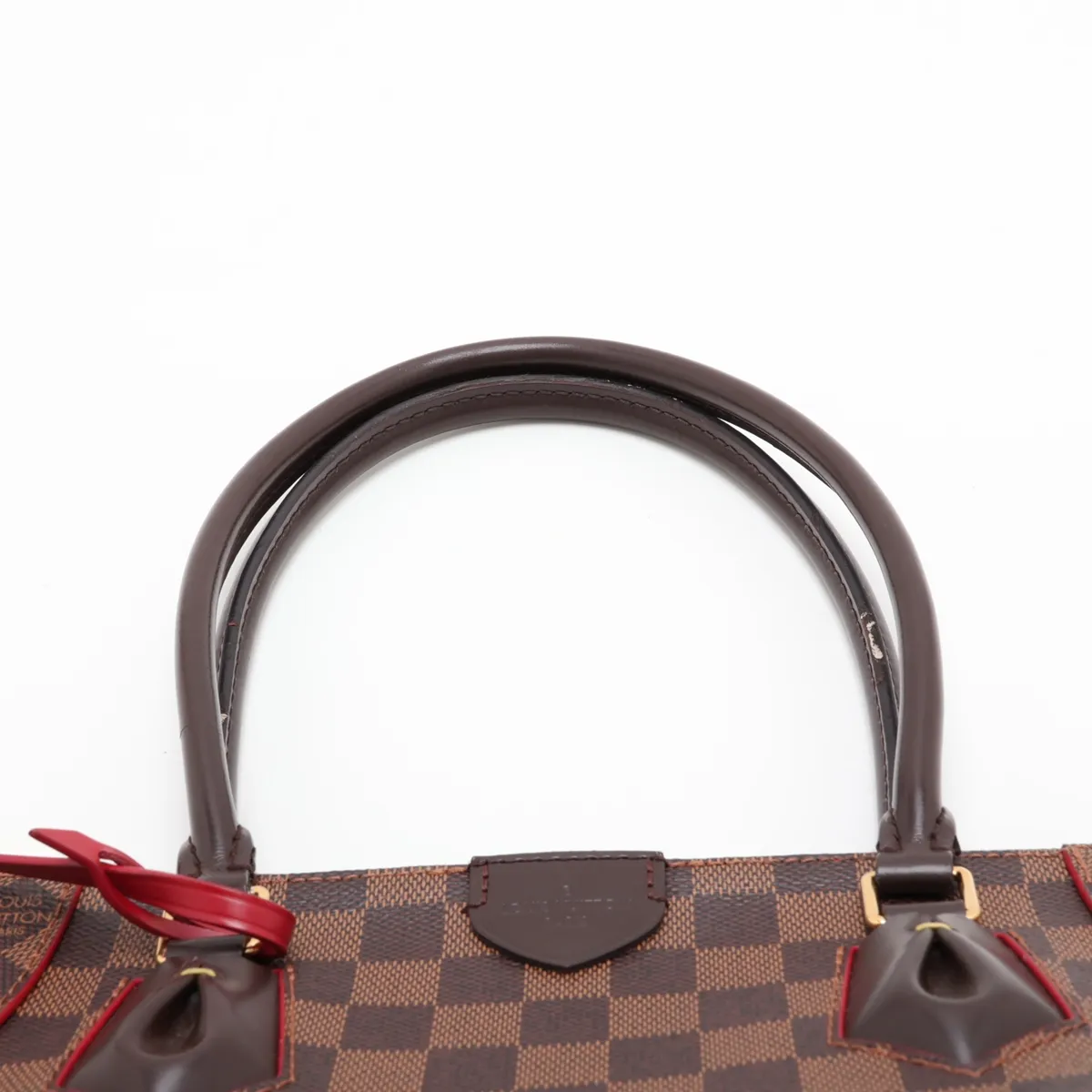 Damier Caissa Tote MM N41548 FL5115 Brown — view 6