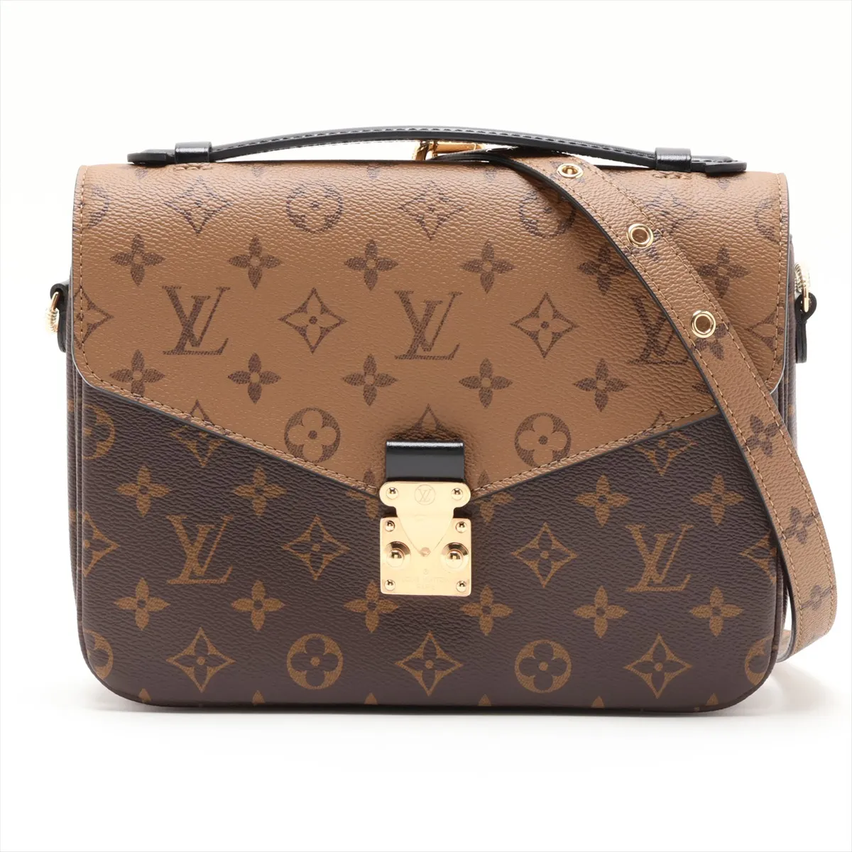 Monogram Reverse Pochette Métis MM M44876 Brown (RFID detected)