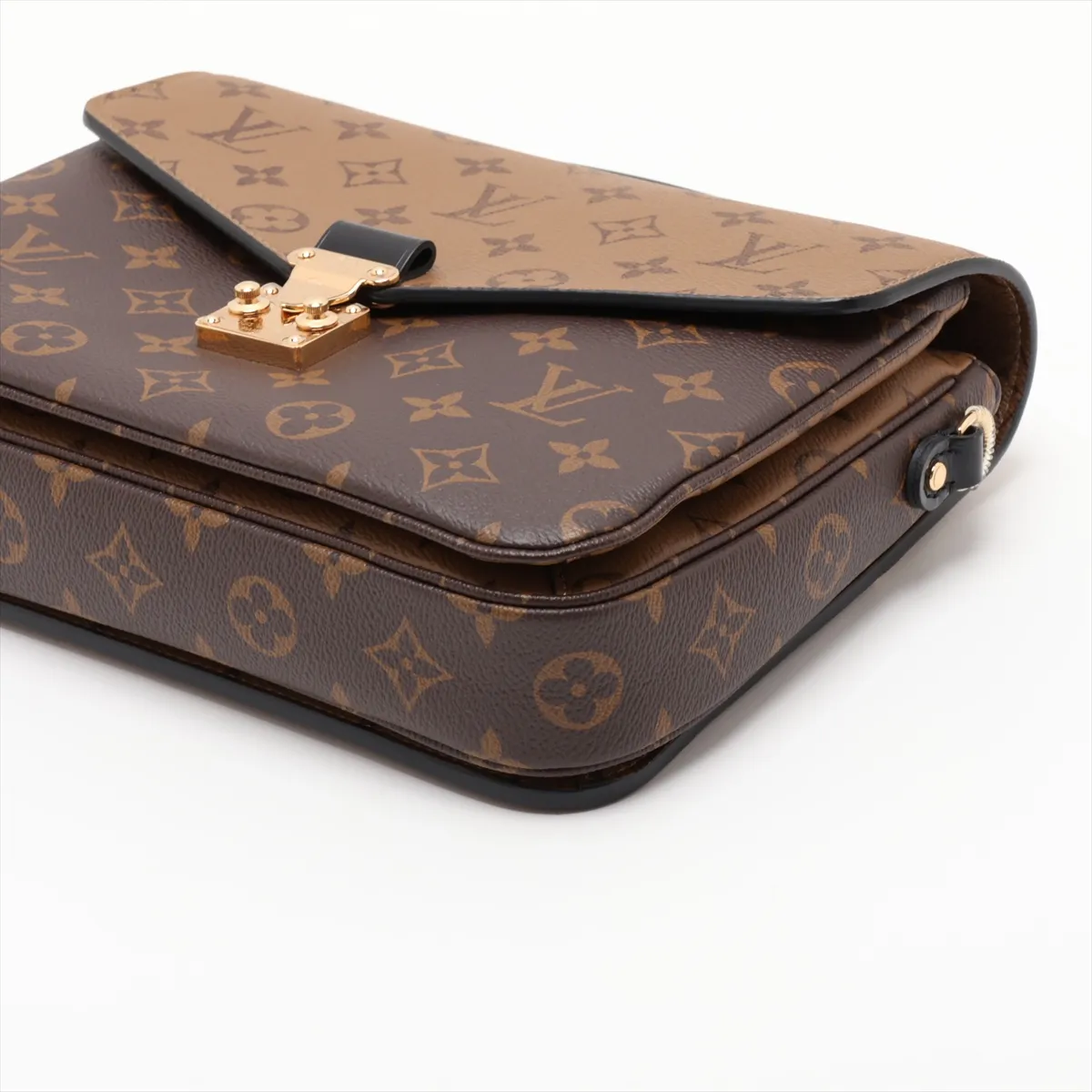 Monogram Reverse Pochette Métis MM M44876 Brown (RFID detected) — view 3