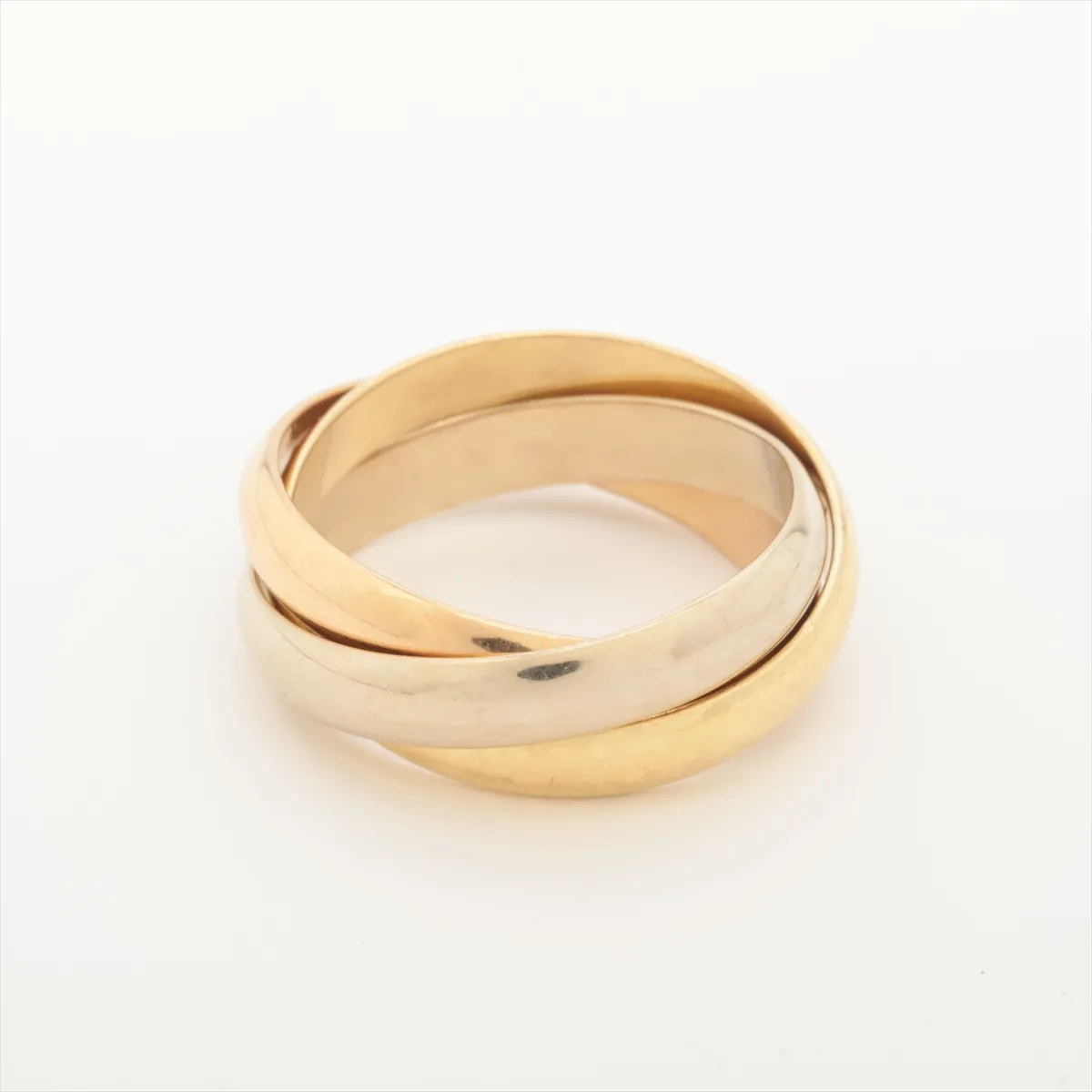 Trinity Ring 750 (YG x PG x WG) 8.0g 53 Engraving — view 2
