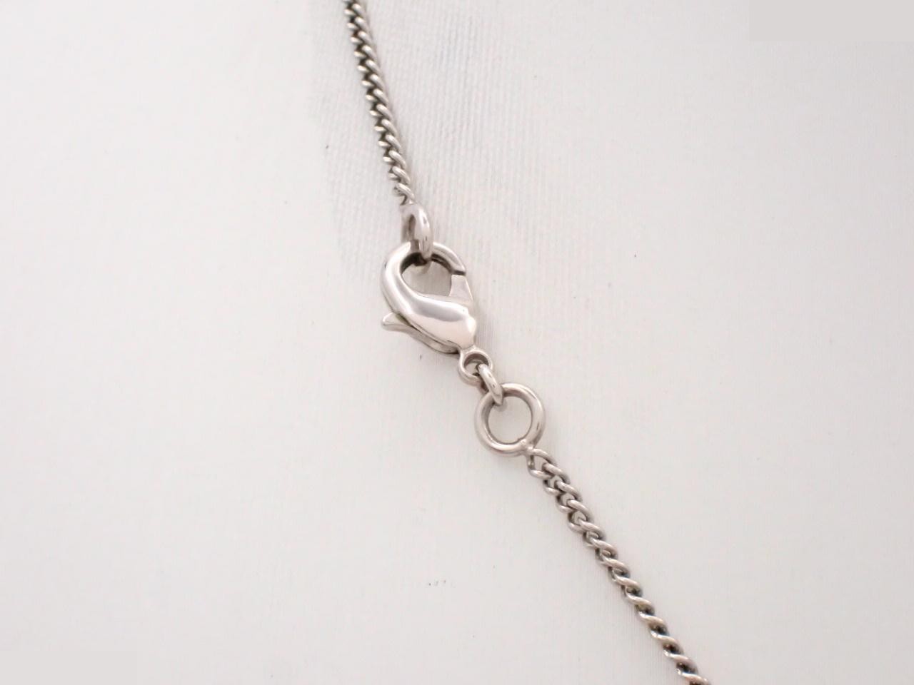 Coco Mark Rhinestone Necklace B11V, Chain approx. 43cm — view 2