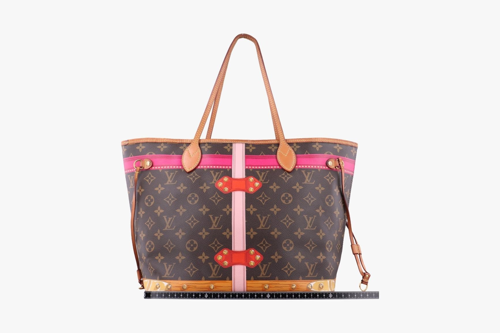Neverfull MM 2018 Summer Trunk Monogram Canvas Monogram/Black — view 2
