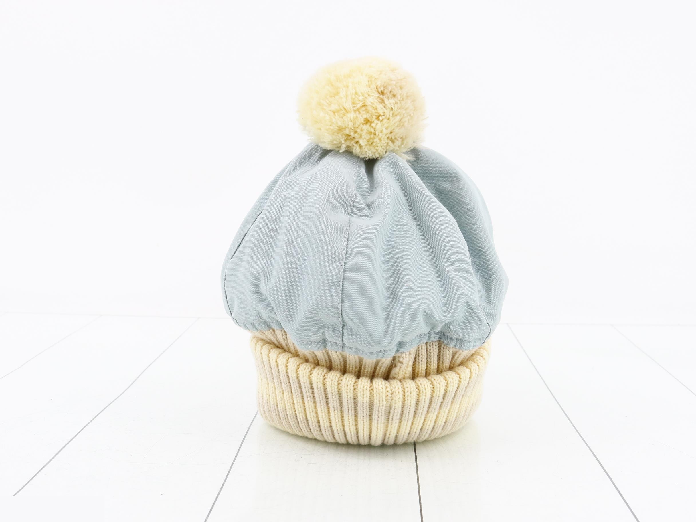Sports line (accessories) - Hats: Knit hat, beanie, blue, beige — view 2