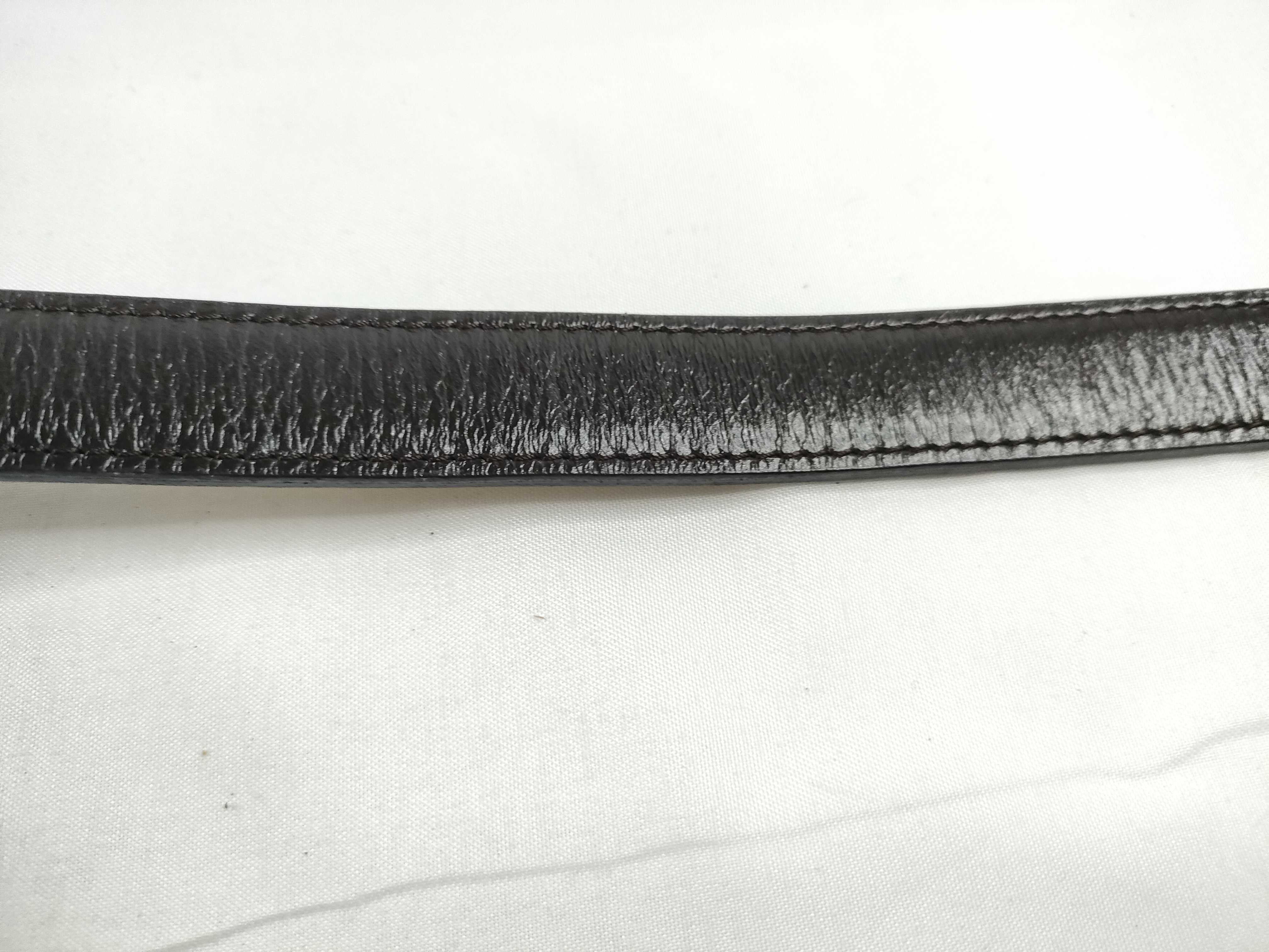 belt, leather, Anagram design, brown belt — view 6