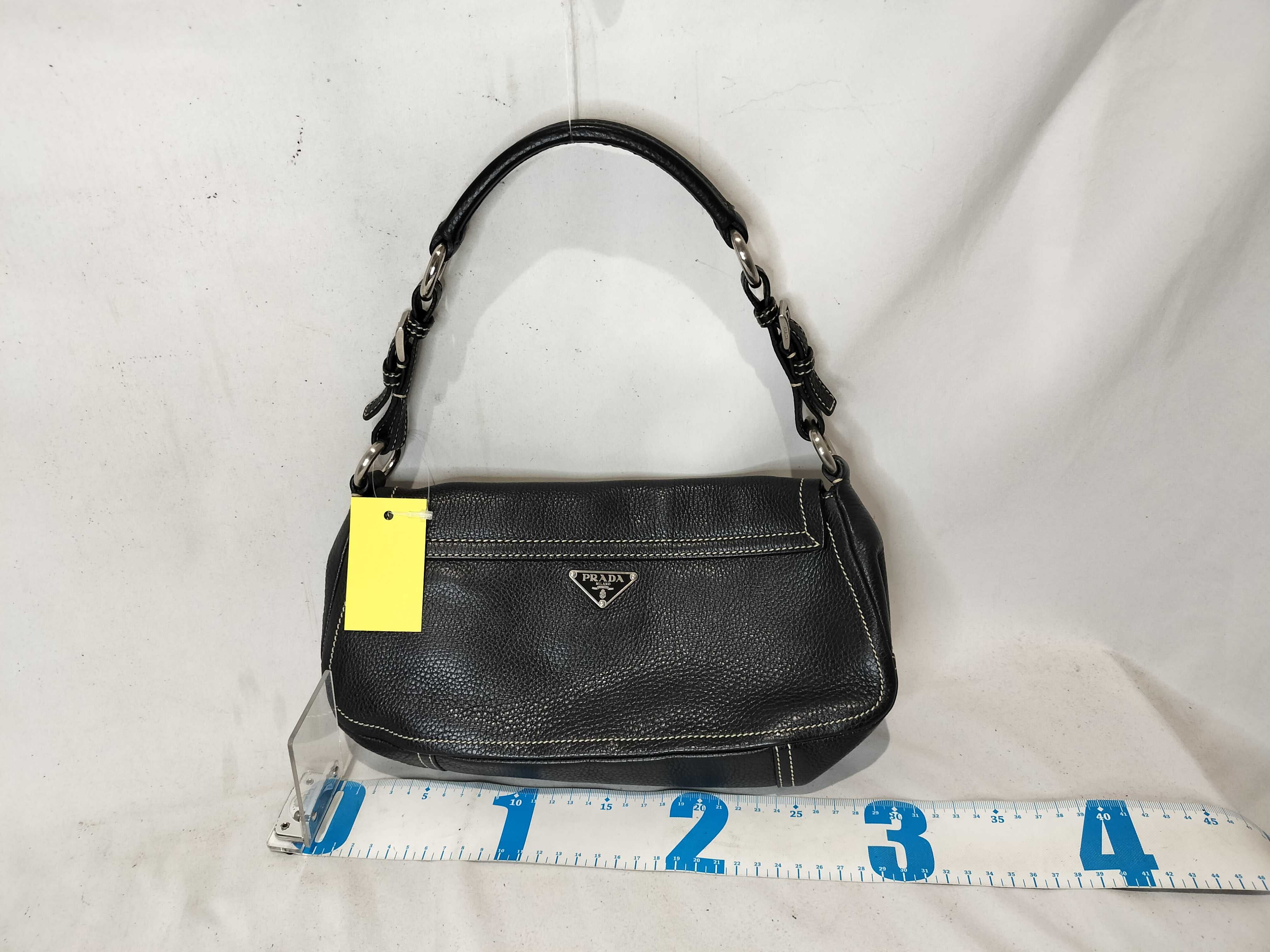 Calfskin One-Shoulder Handbag — view 2