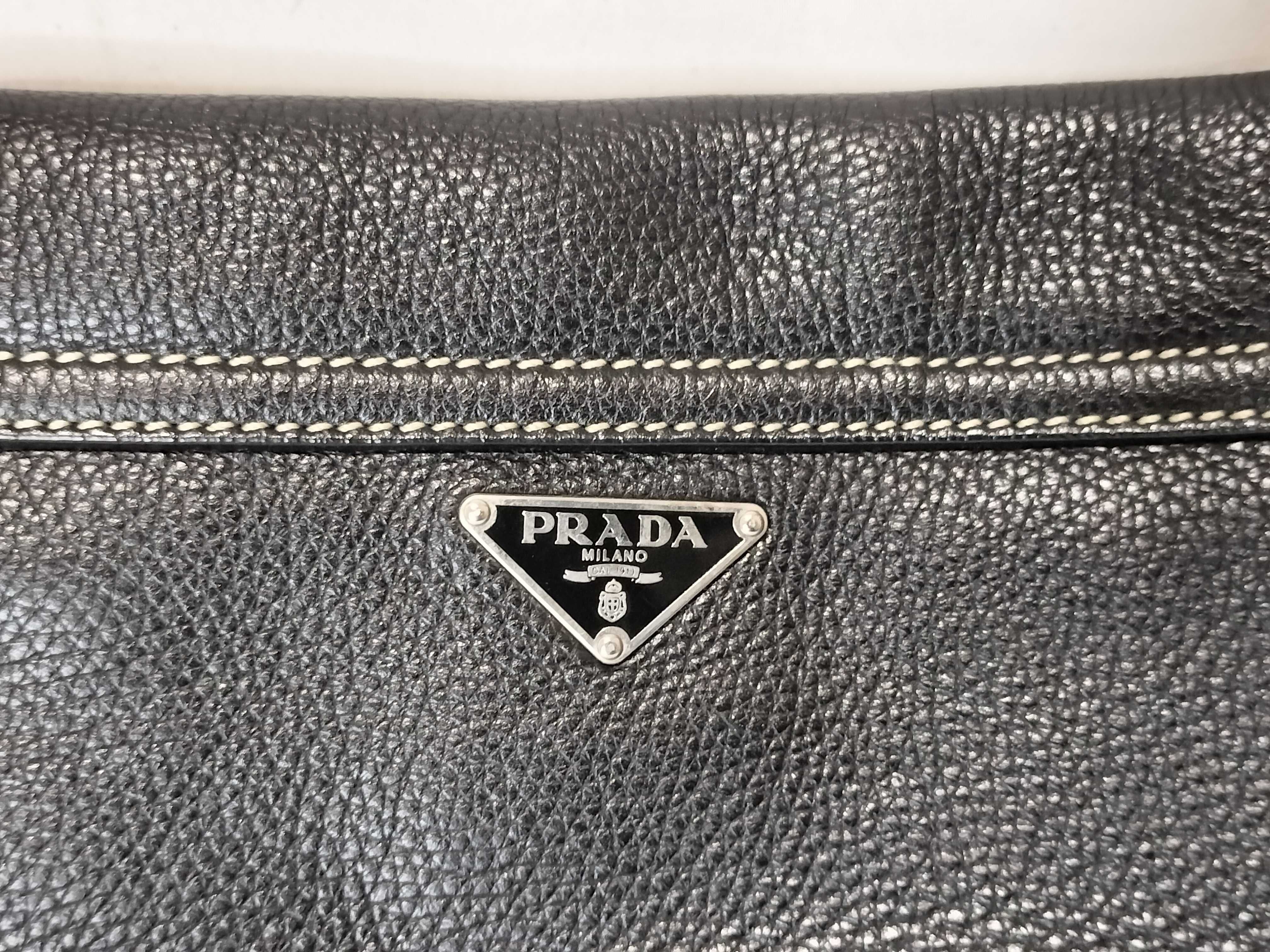 Calfskin One-Shoulder Handbag — view 3