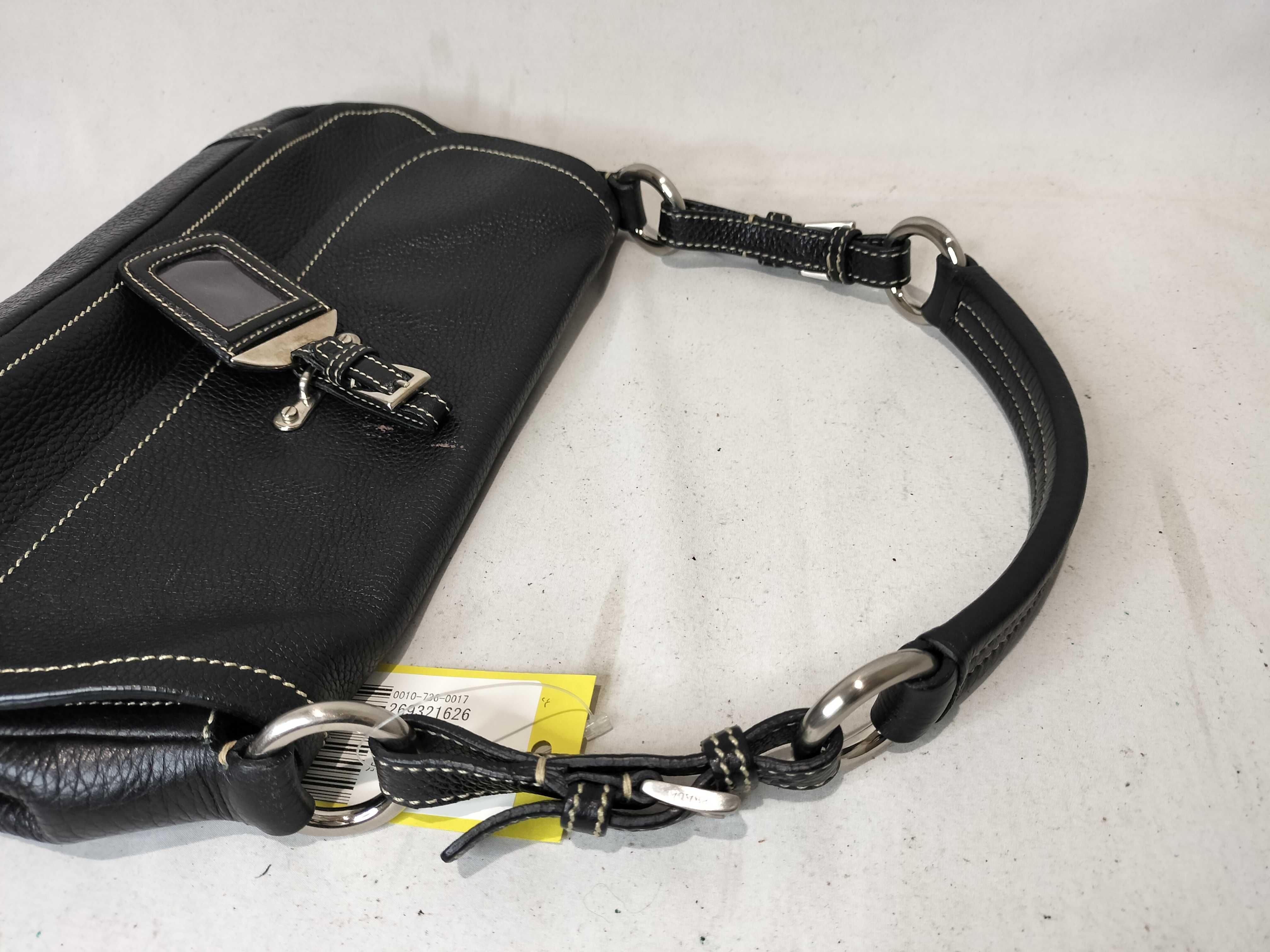 Calfskin One-Shoulder Handbag — view 4