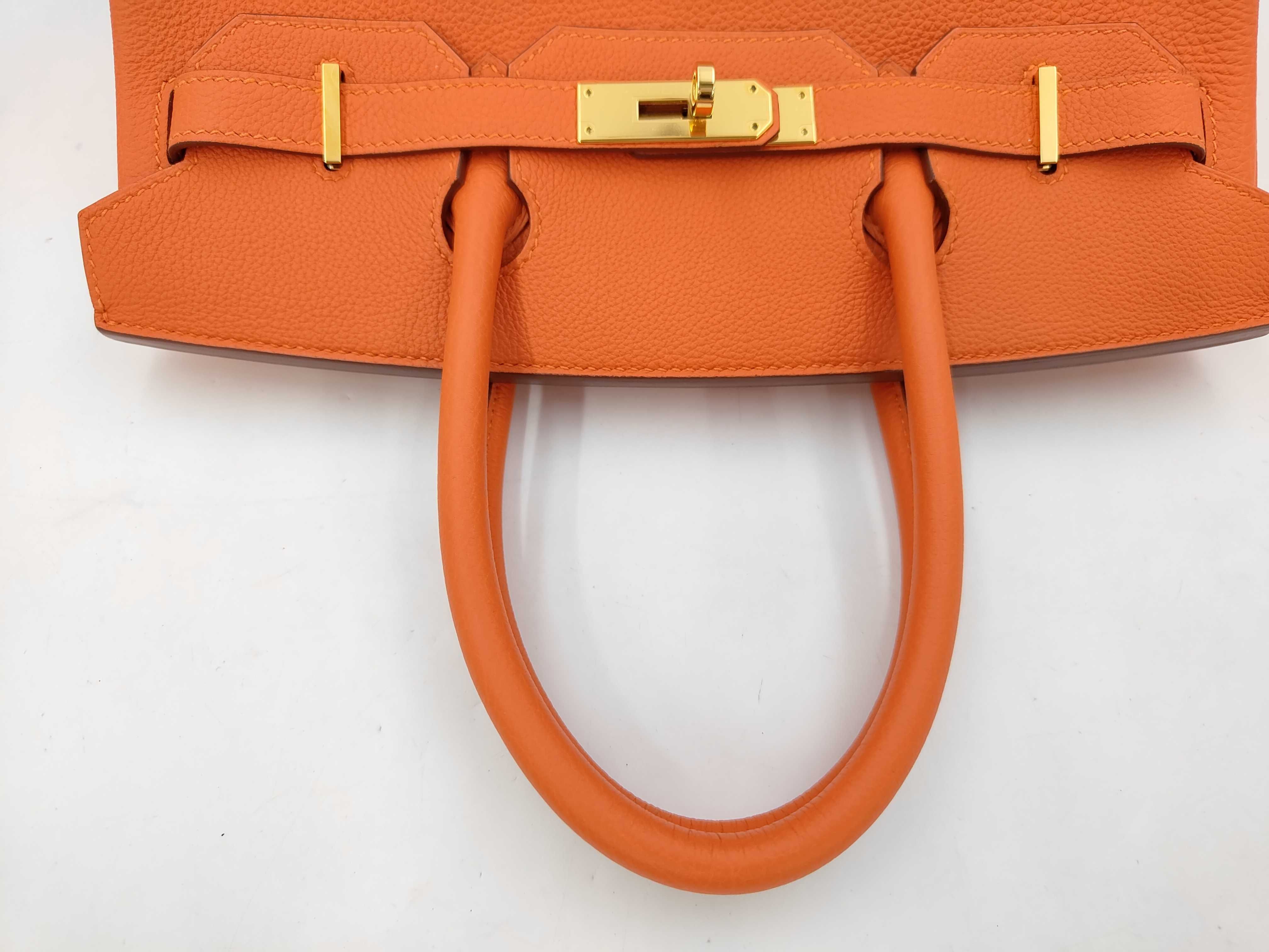 Birkin 30 Togo Leather, Gold Hardware, T Stamp Handbag — view 5