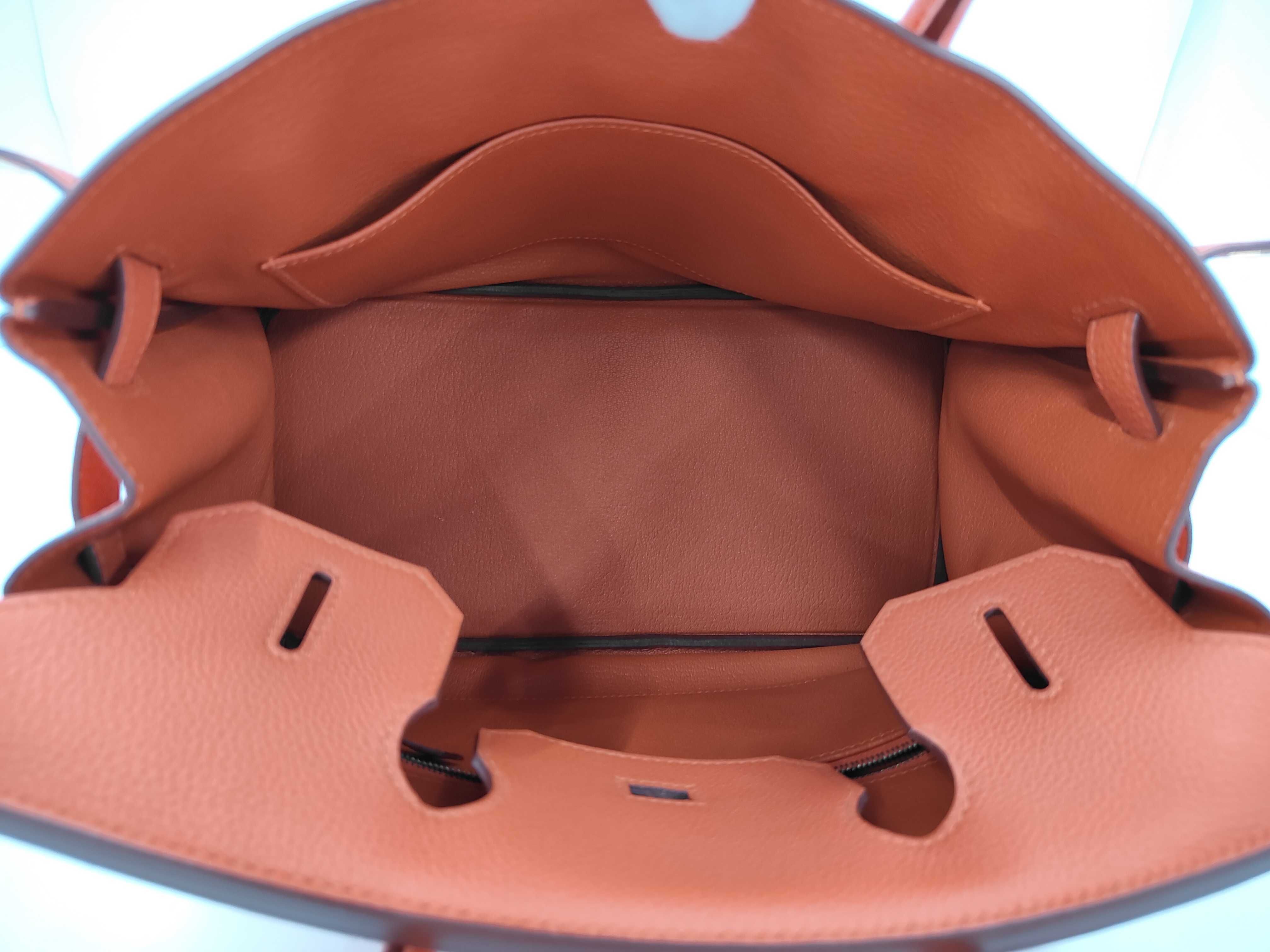 Birkin 30 Togo Leather, Gold Hardware, T Stamp Handbag — view 10