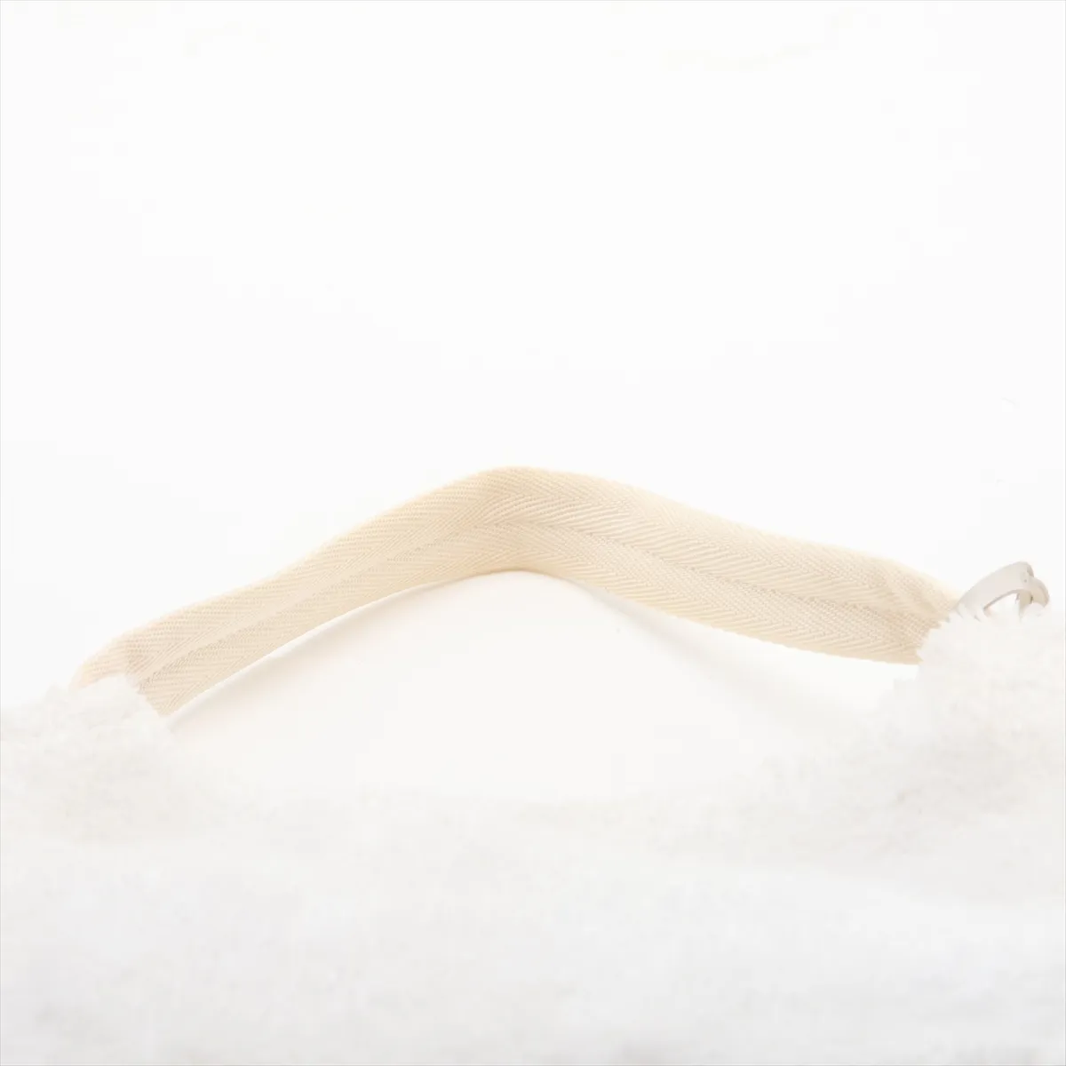 Re-Edition Pile Shoulder Bag White 1NE515 — view 6