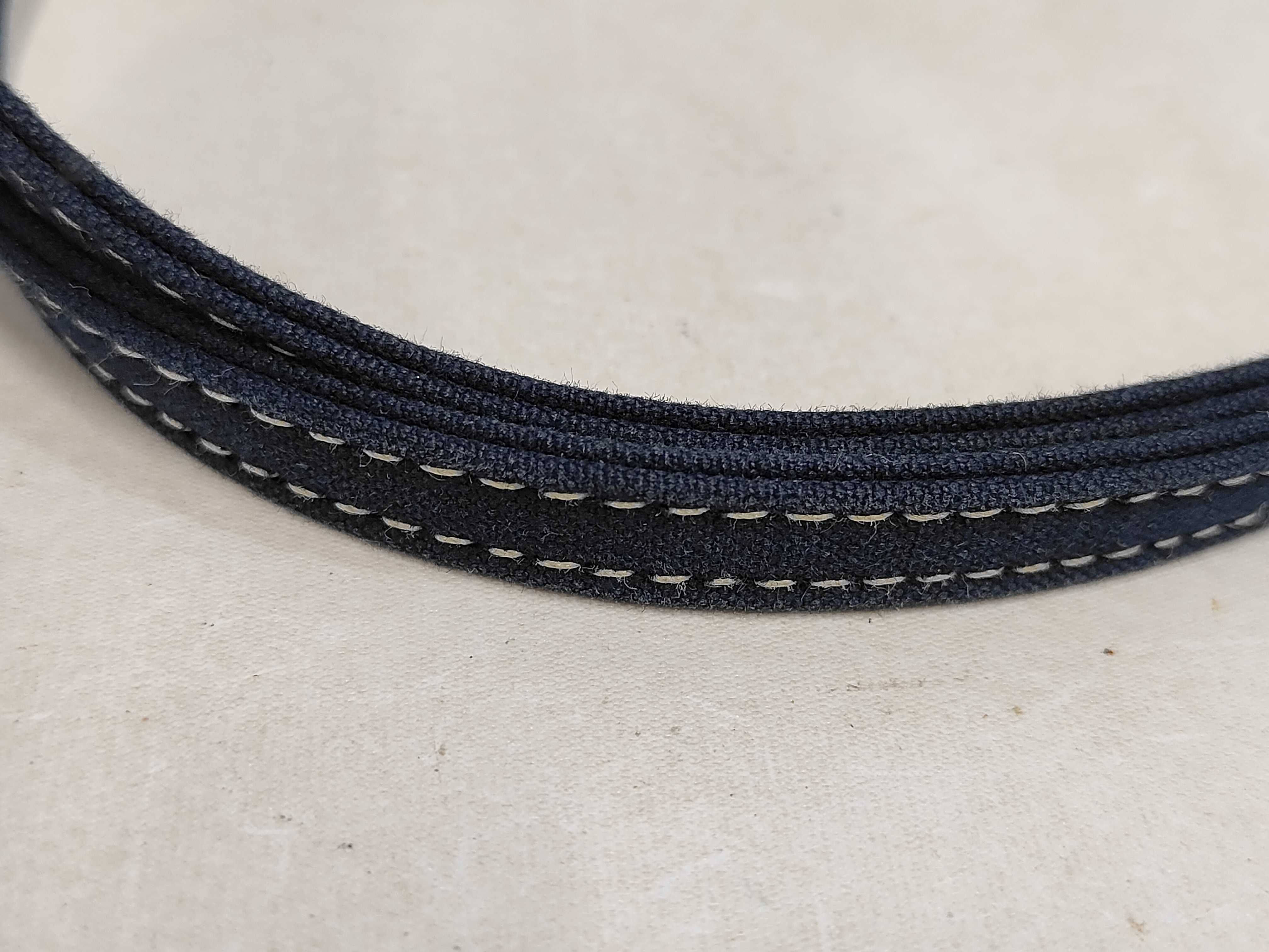 Mamma Navy Canvas Denim Silver Hardware Handbag — view 5