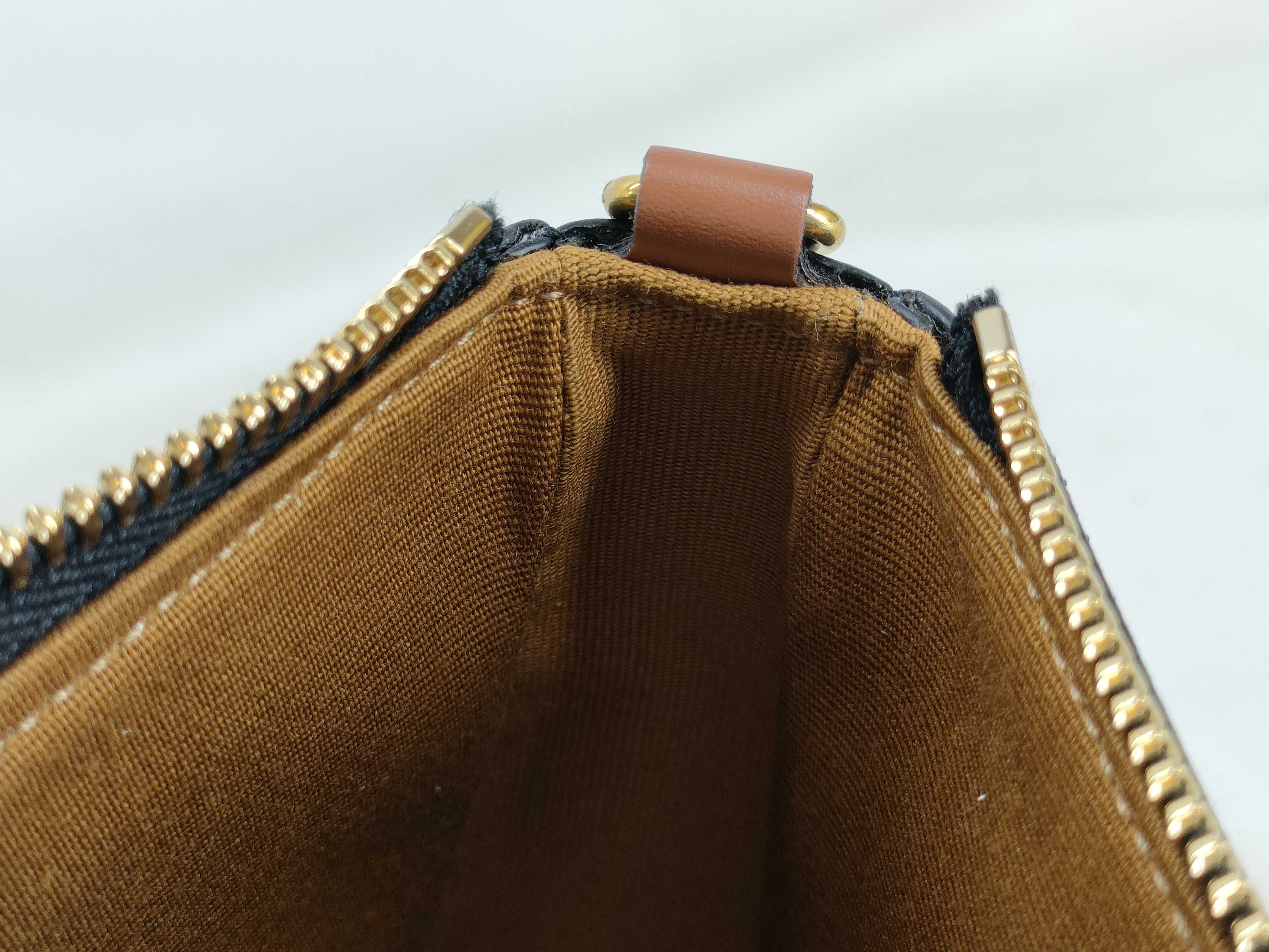 Triomphe Canvas Shoulder Bag — view 11