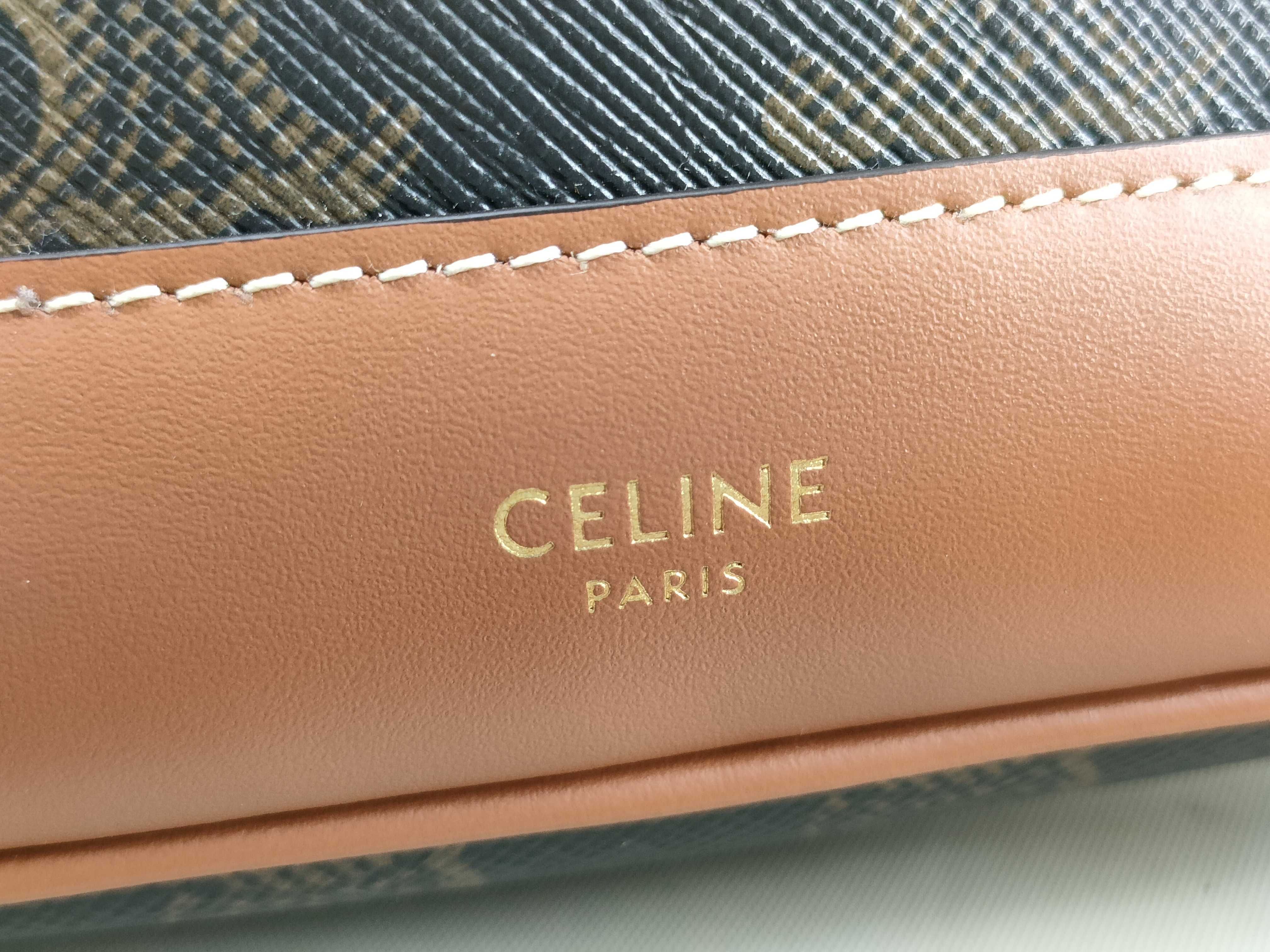 Triomphe Canvas Shoulder Bag — view 12