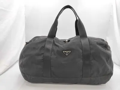 Nylon 2-Way Boston Bag