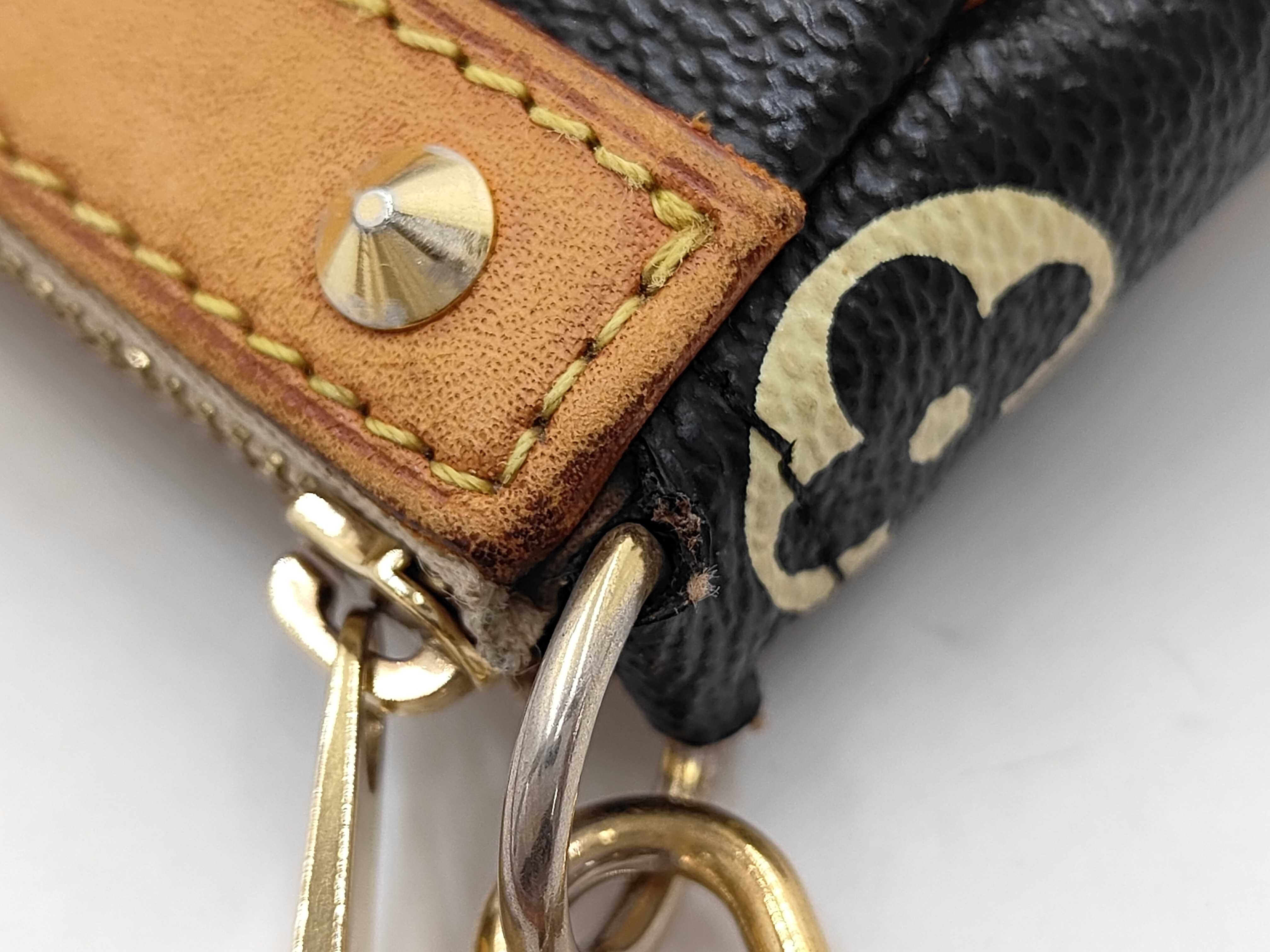 Multicolor Pochette Accessoires Black Pouch — view 8