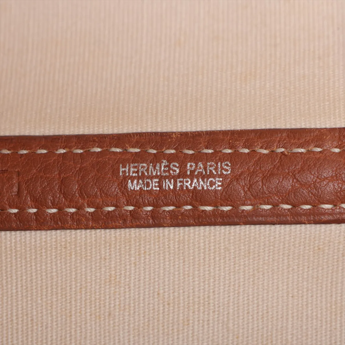 Garden Party 36 PM Toile Officier x Negonda Beige x Brown Silver Hardware, Engraving Indistinct — view 8