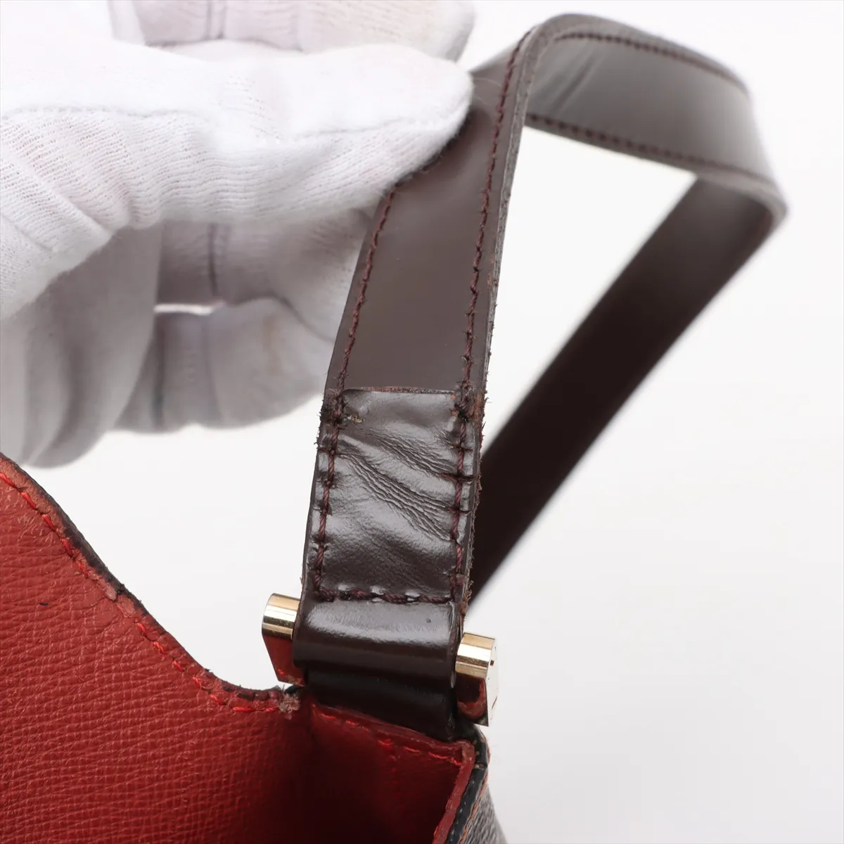 Damier Musette N51302 Serial Unclear Brown — view 11