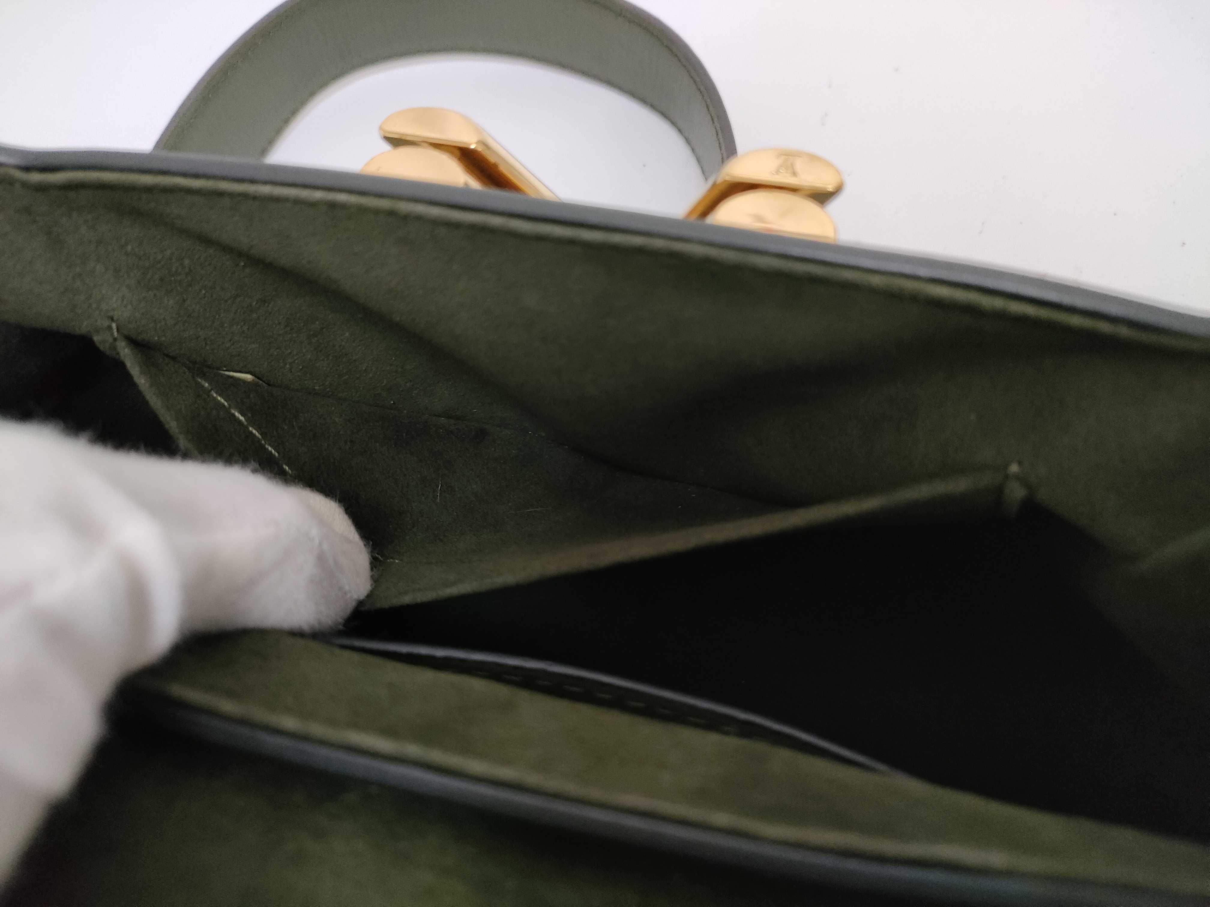 Monogram Louis Vuitton Twist PM Green Shoulder Bag — view 14