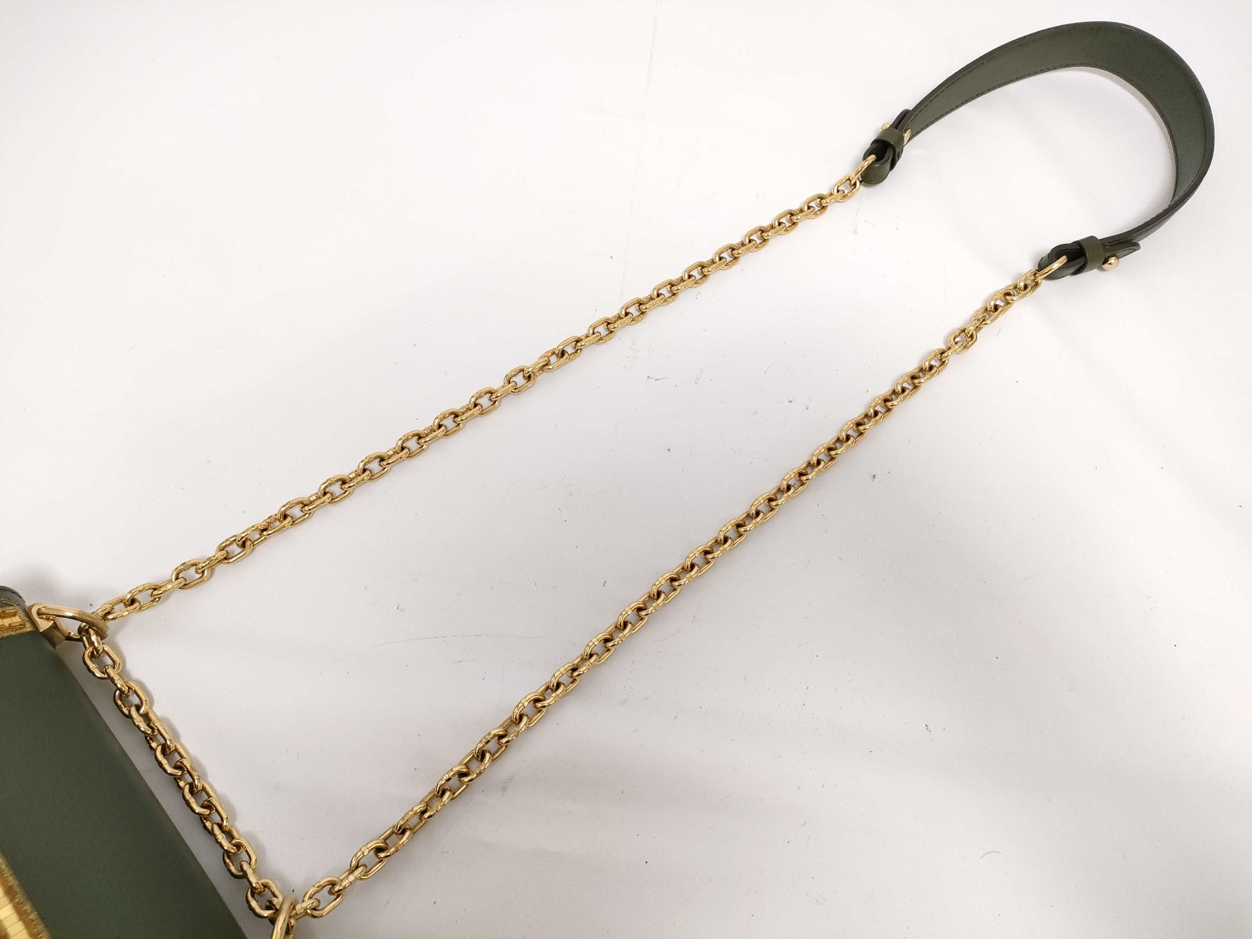 Monogram Louis Vuitton Twist PM Green Shoulder Bag — view 6