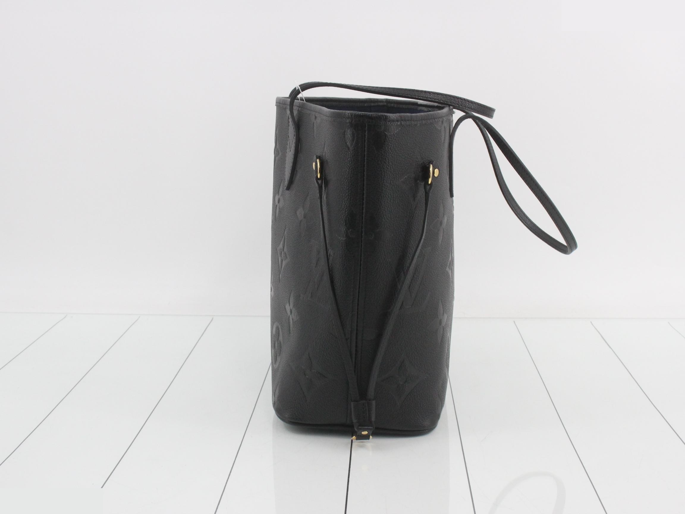 Monogram Empreinte Neverfull MM M45685 Black RFID — view 3