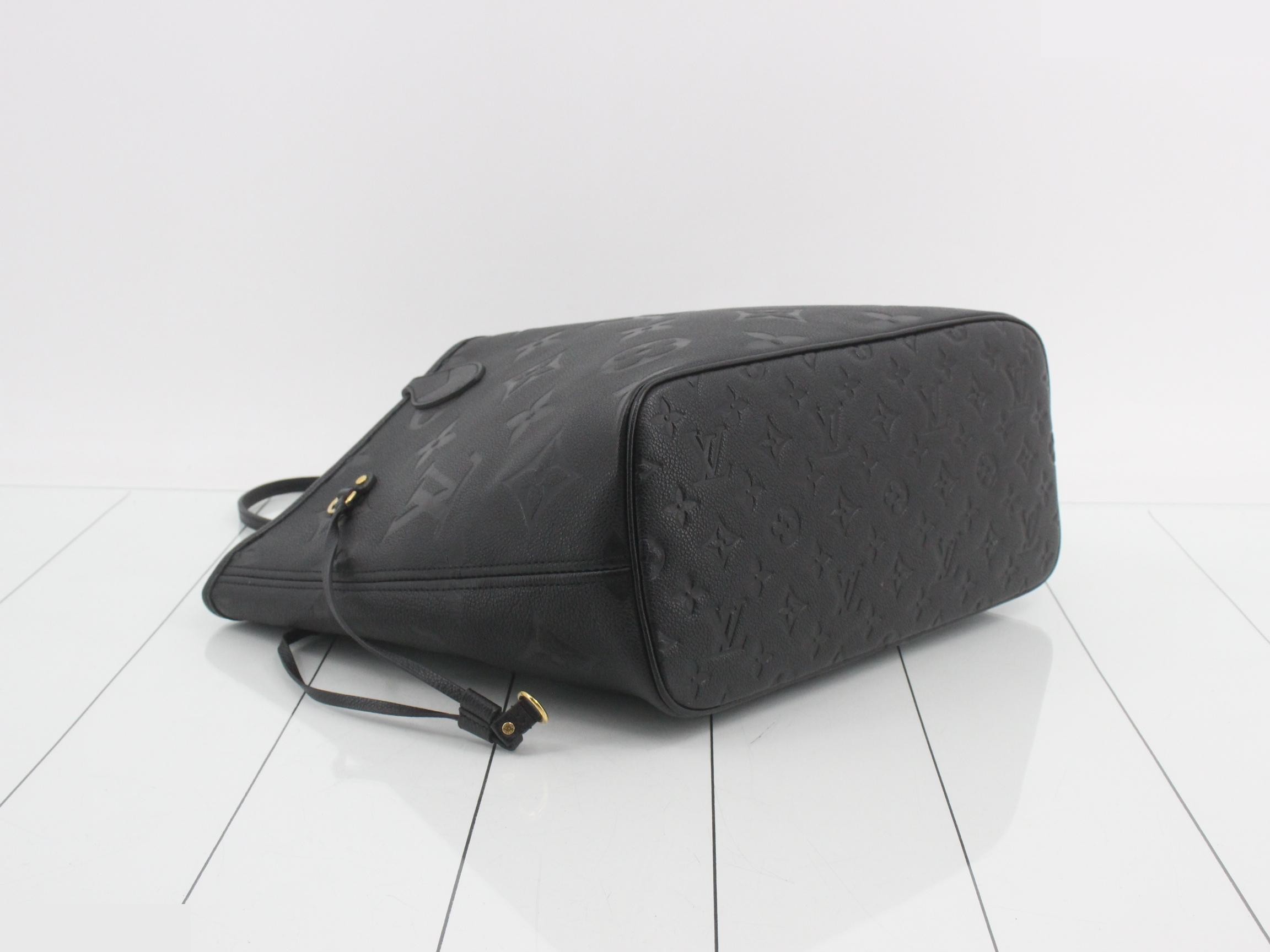 Monogram Empreinte Neverfull MM M45685 Black RFID — view 5
