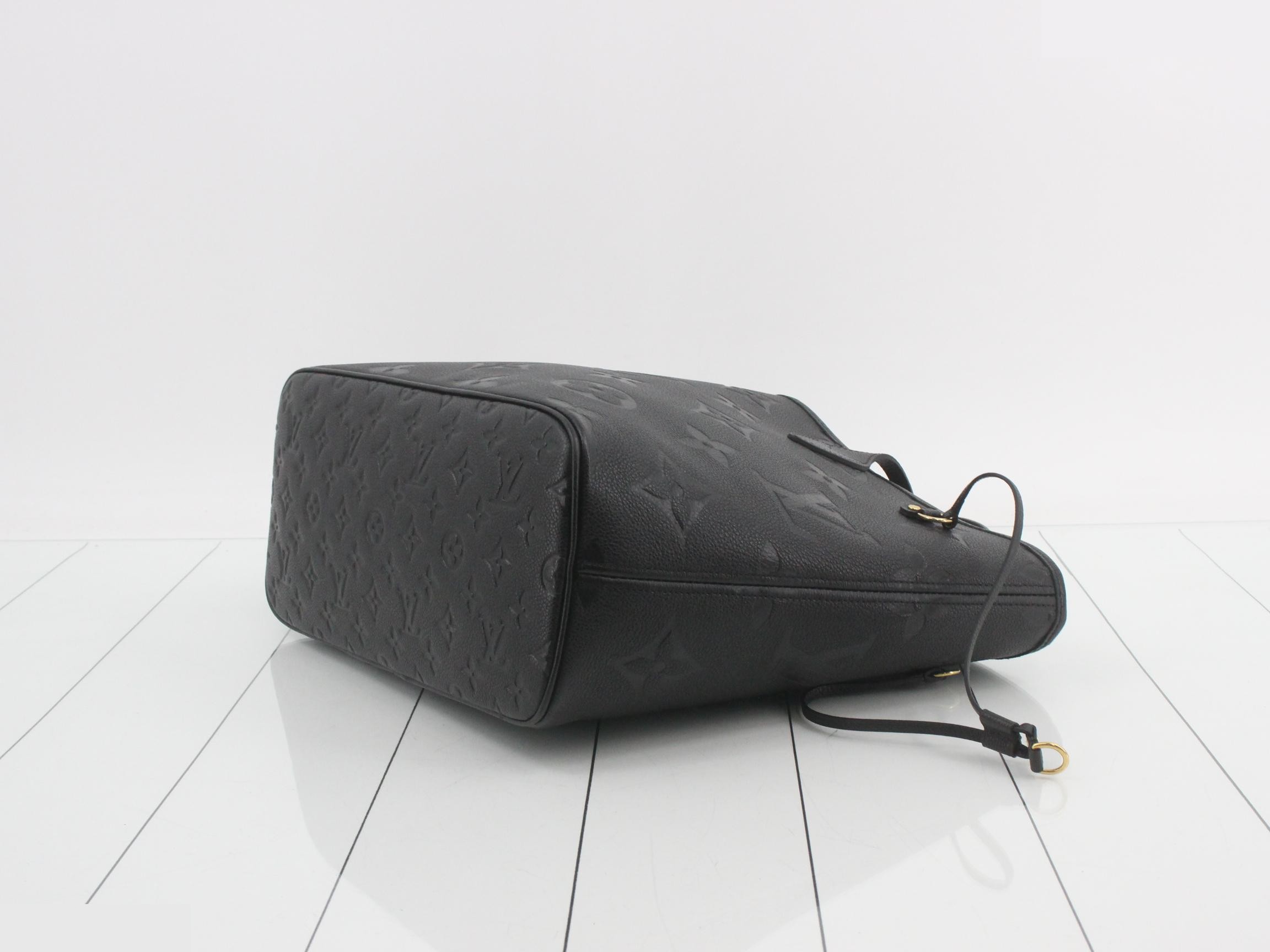 Monogram Empreinte Neverfull MM M45685 Black RFID — view 6