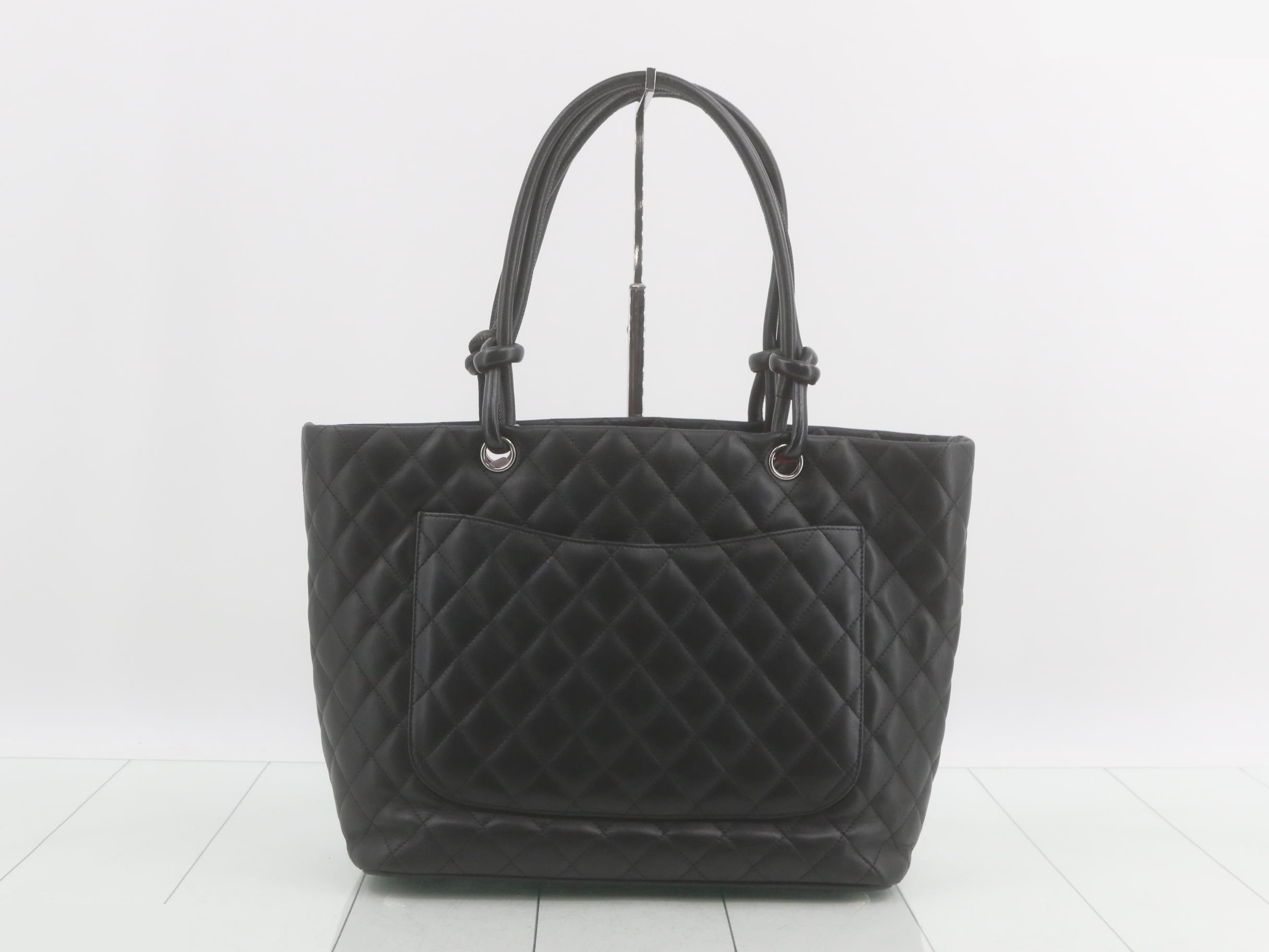 Tote bag, calfskin, black, item number 11, 11921758 — view 2