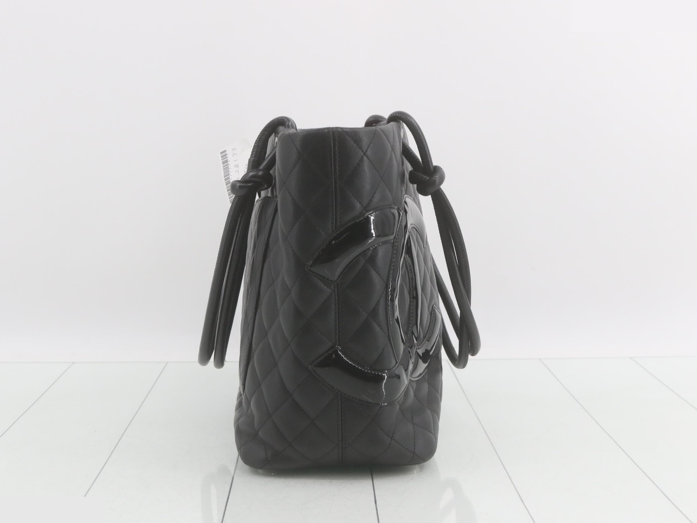 Tote bag, calfskin, black, item number 11, 11921758 — view 4