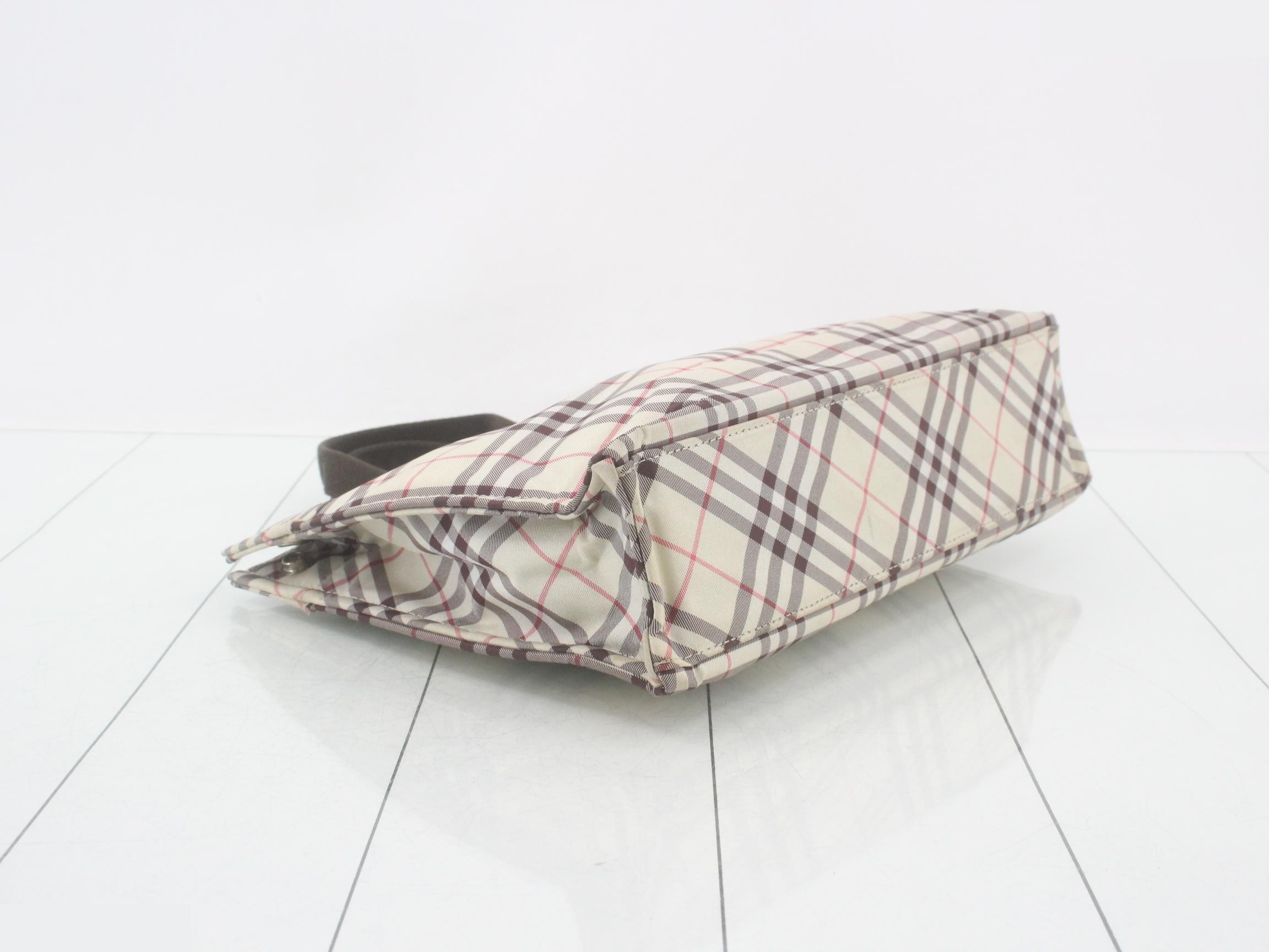 Nova Check Tote Bag — view 5