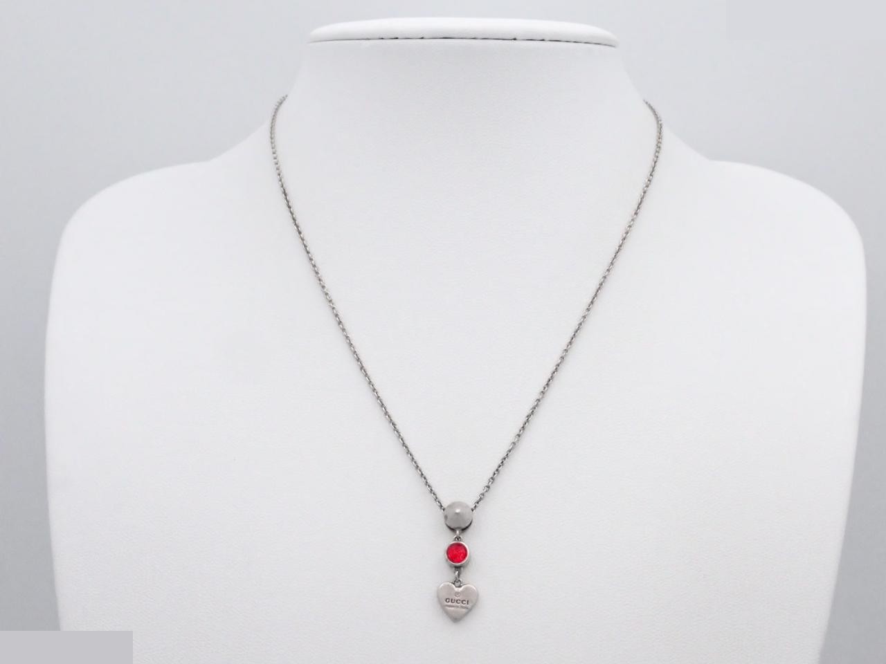 Silver necklace, Ag925, 6.2g, chain approximately 40cm. — view 3