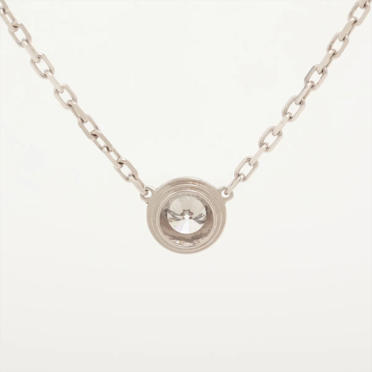d'Amour LM Diamond Necklace 750(WG) 3.2g TUD860 — view 2