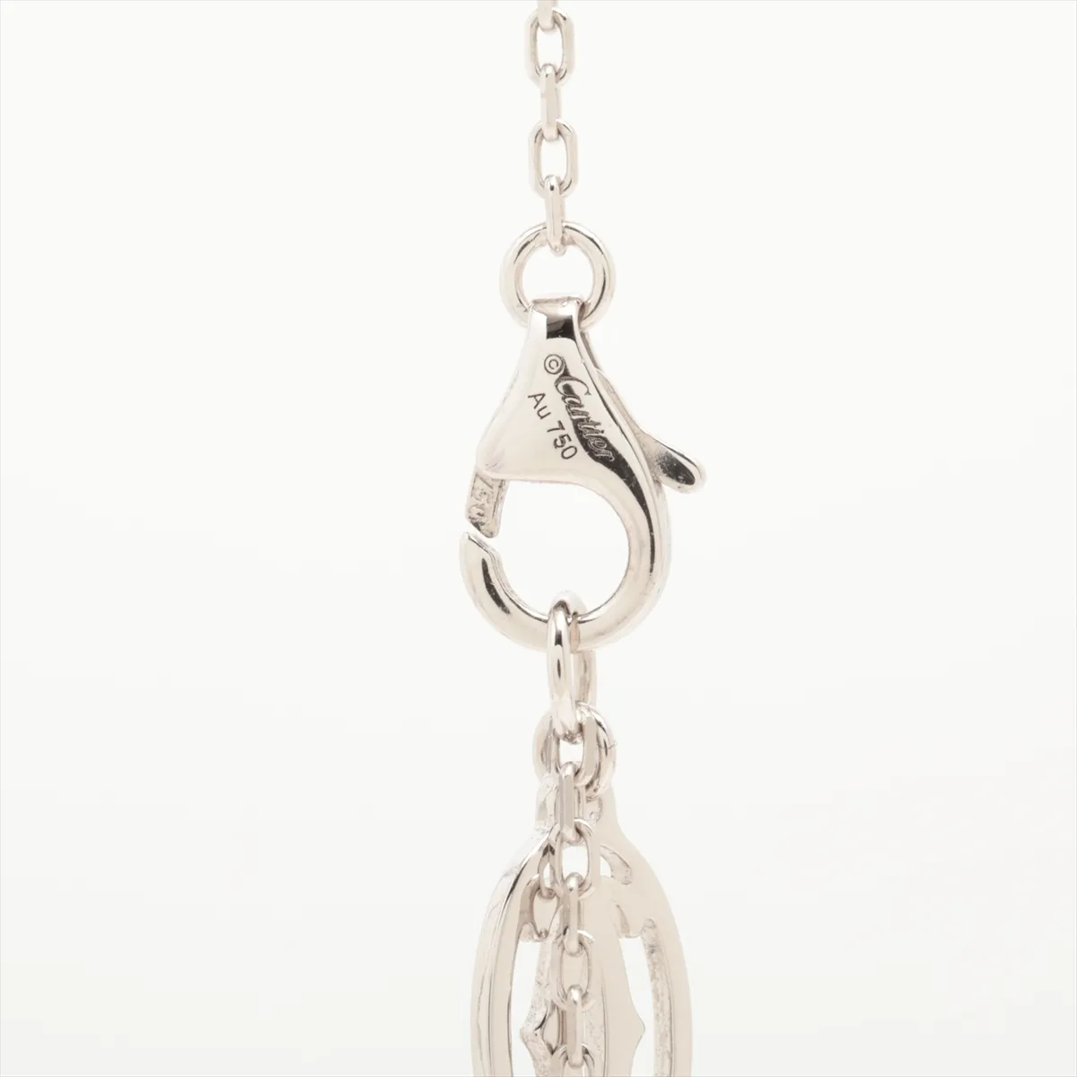 d'Amour LM Diamond Necklace 750(WG) 3.2g TUD860 — view 3
