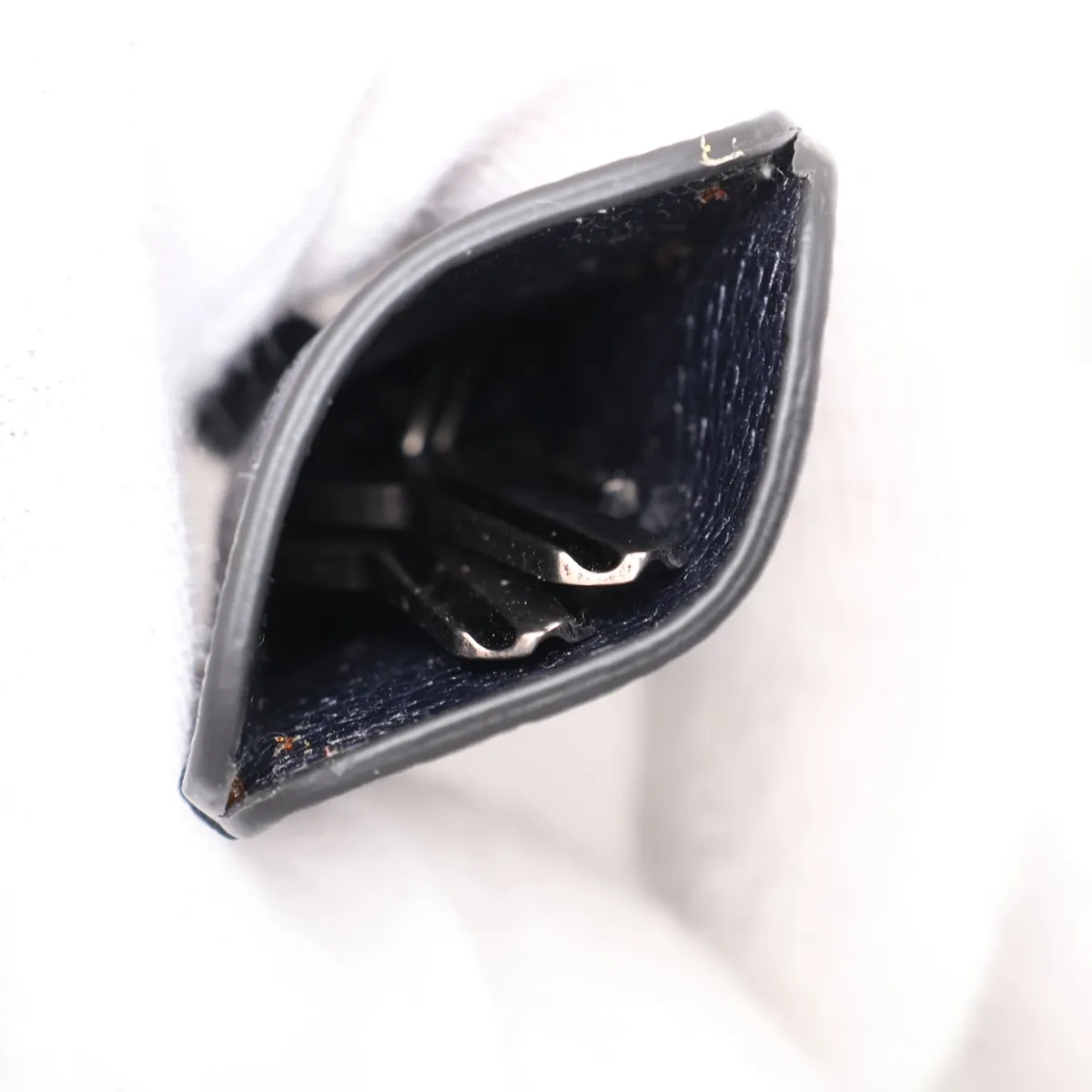 GG Supreme Ophidia PVC x Leather 2-Way Boston Bag, Navy, 724612 — view 12