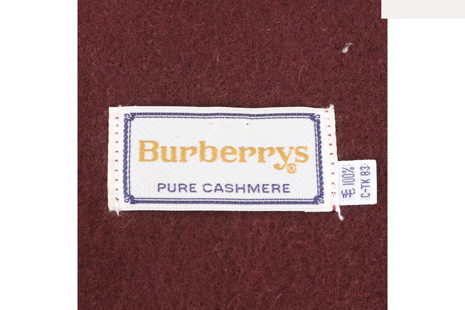 Cashmere emblem scarf — view 7