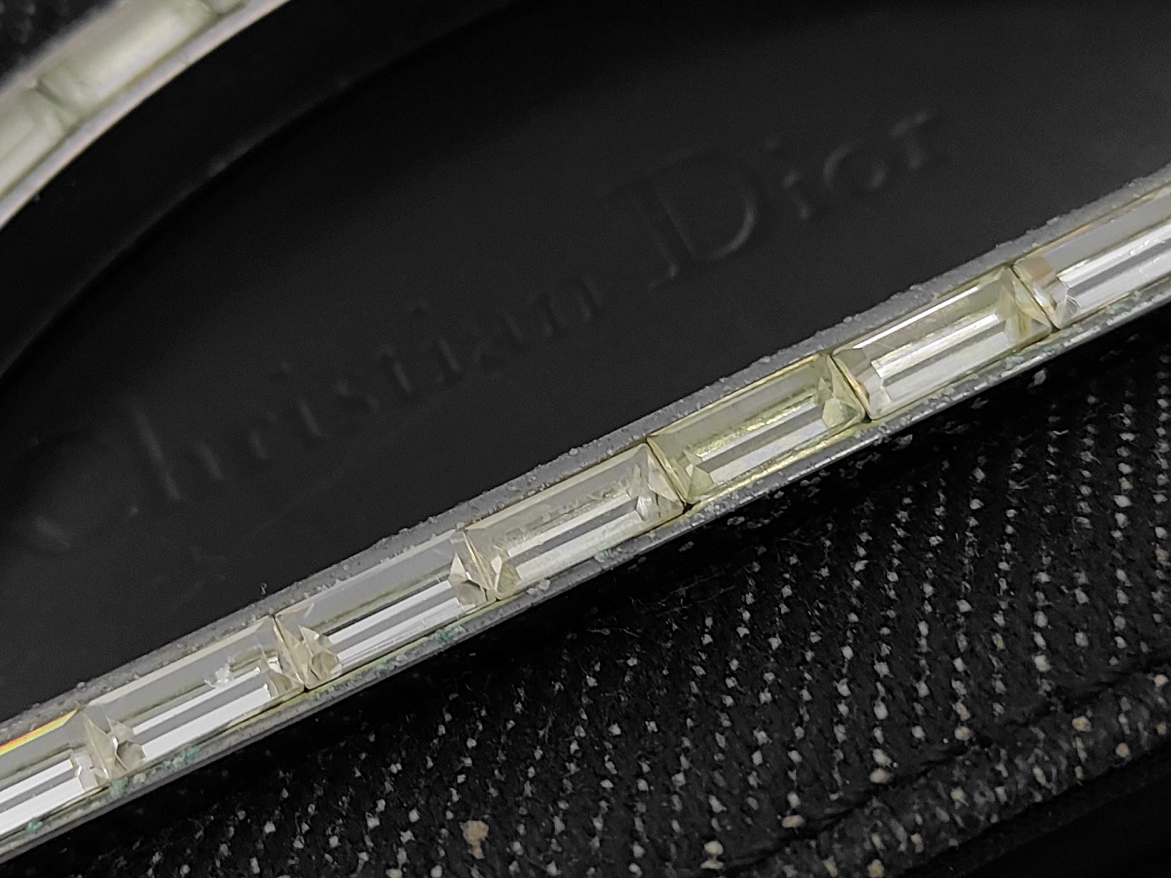 Denim Maris Pearl Rhinestone Shoulder Bag — view 8