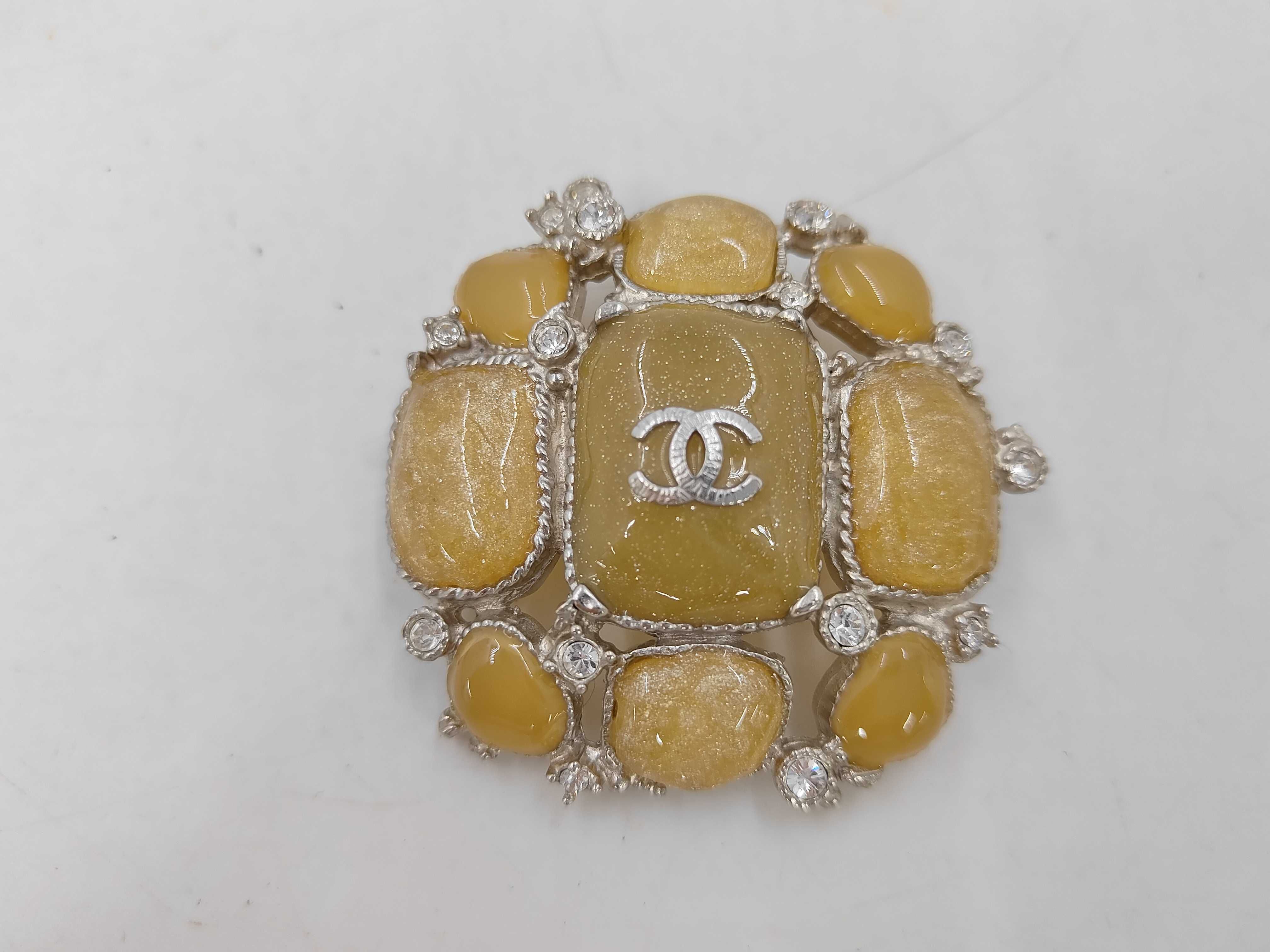 Coco Color Stone Brooch