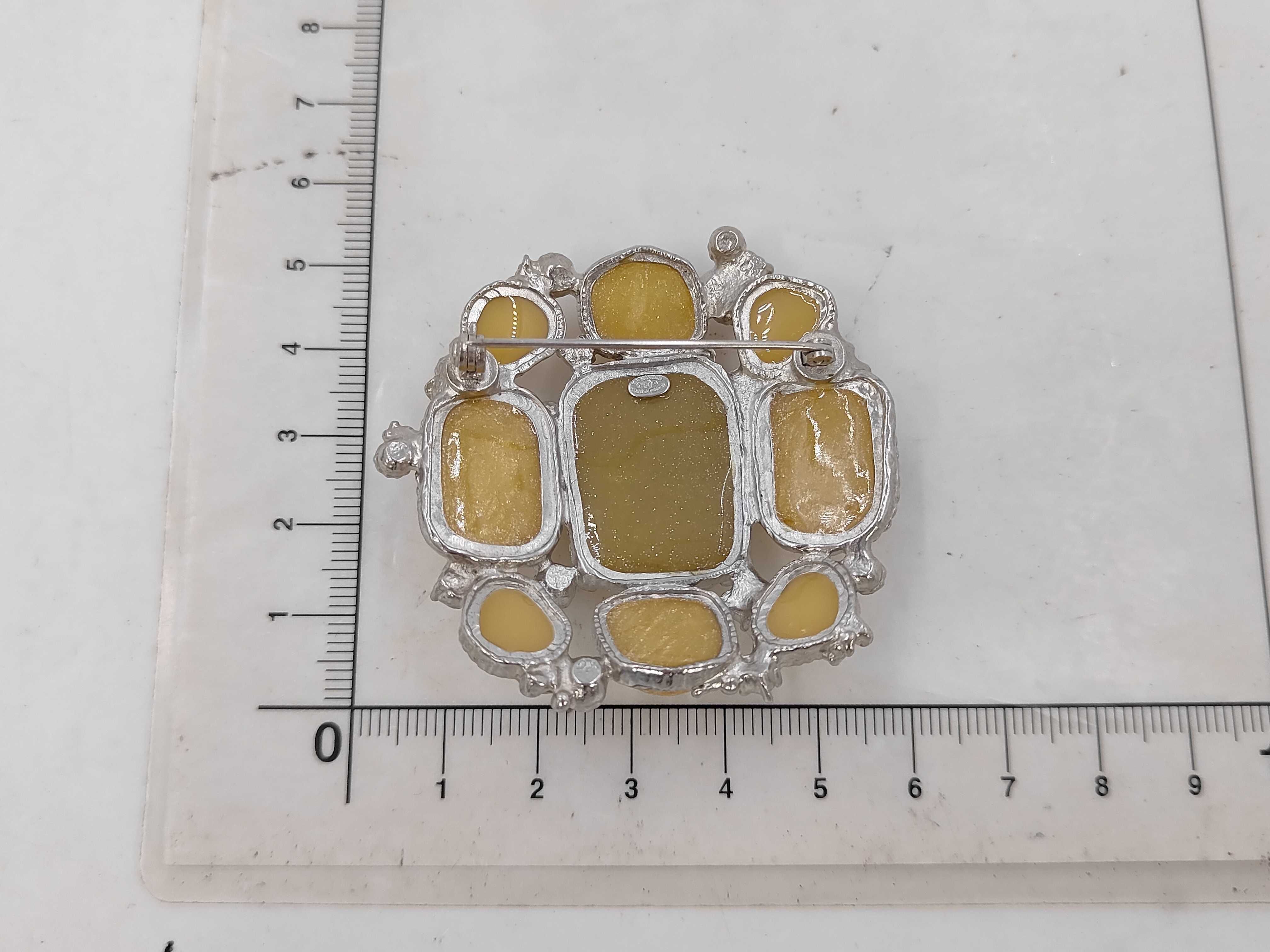 Coco Color Stone Brooch — view 2