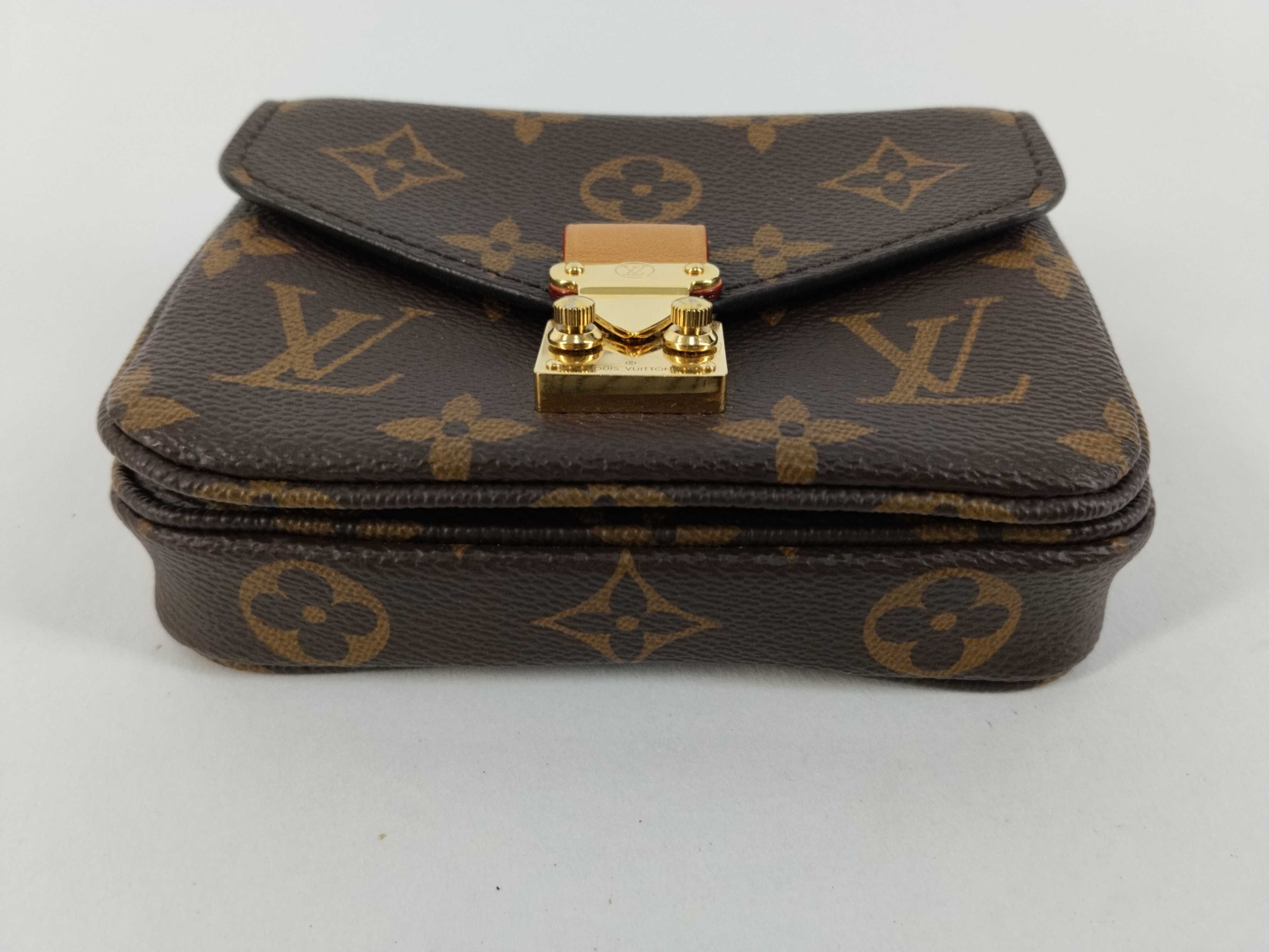 Monogram Louis Vuitton M81267 Monogram Micro Chain Shoulder Bag 2-Way Mini Handbag — view 7