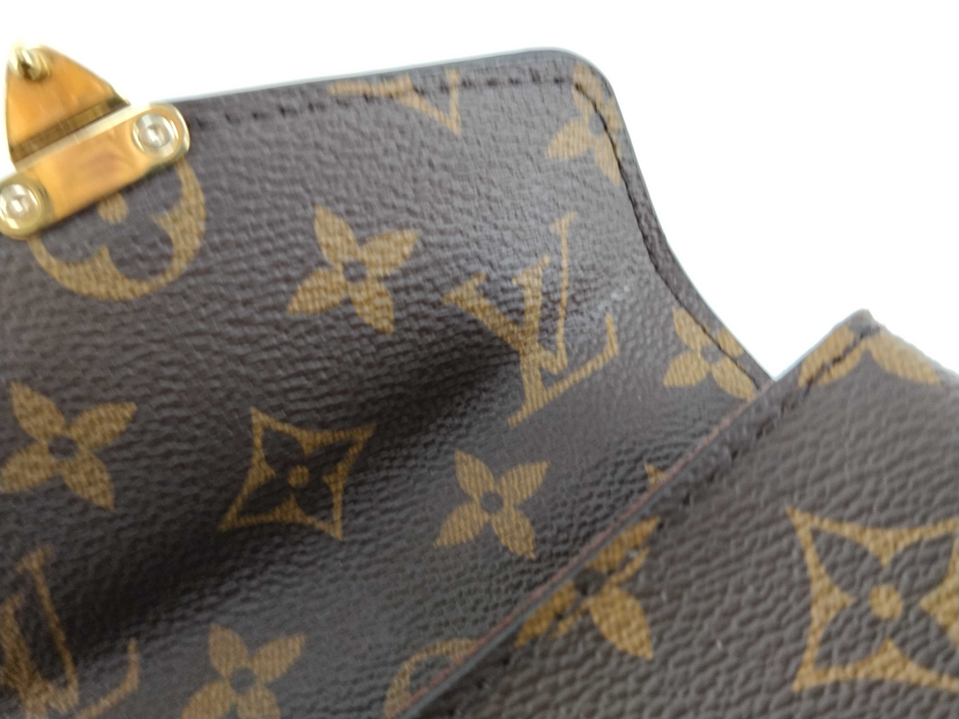 Monogram Louis Vuitton M81267 Monogram Micro Chain Shoulder Bag 2-Way Mini Handbag — view 9